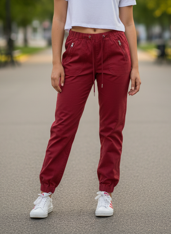 NWT FLAMINGO COTTON JOGGERS