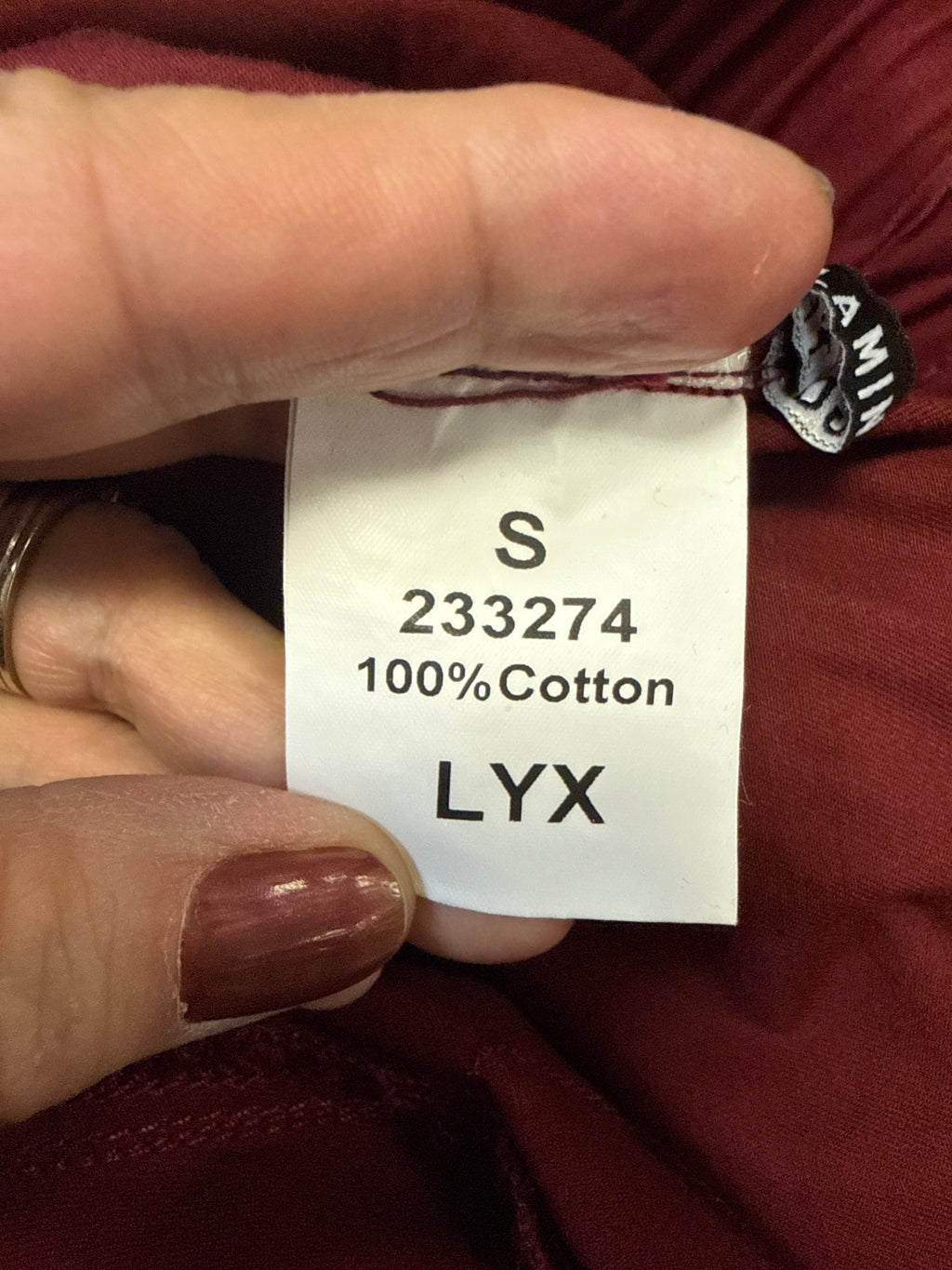 NWT FLAMINGO COTTON JOGGERS