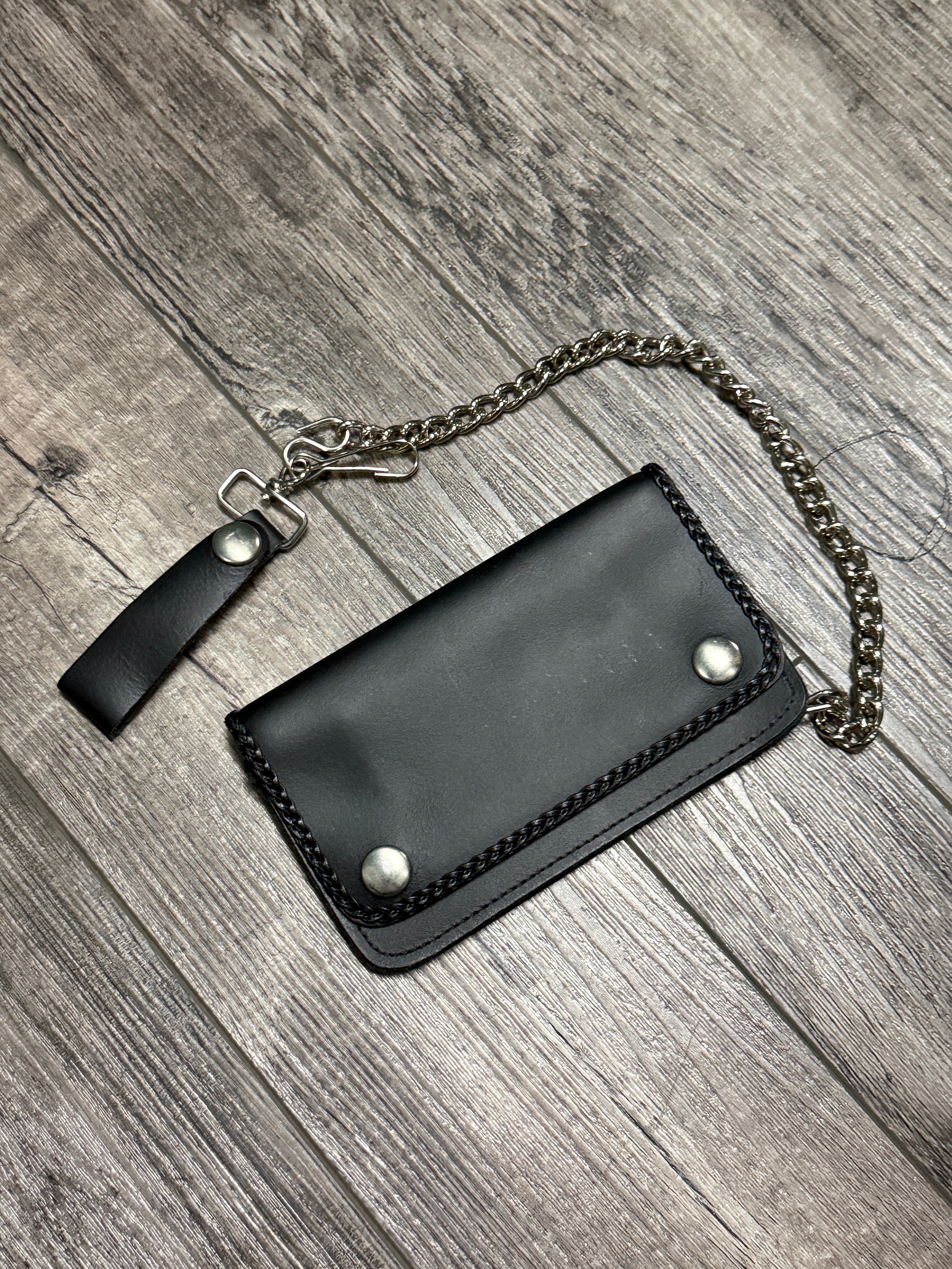 NWOT BRAIDED EDGE TRUCKER WALLET