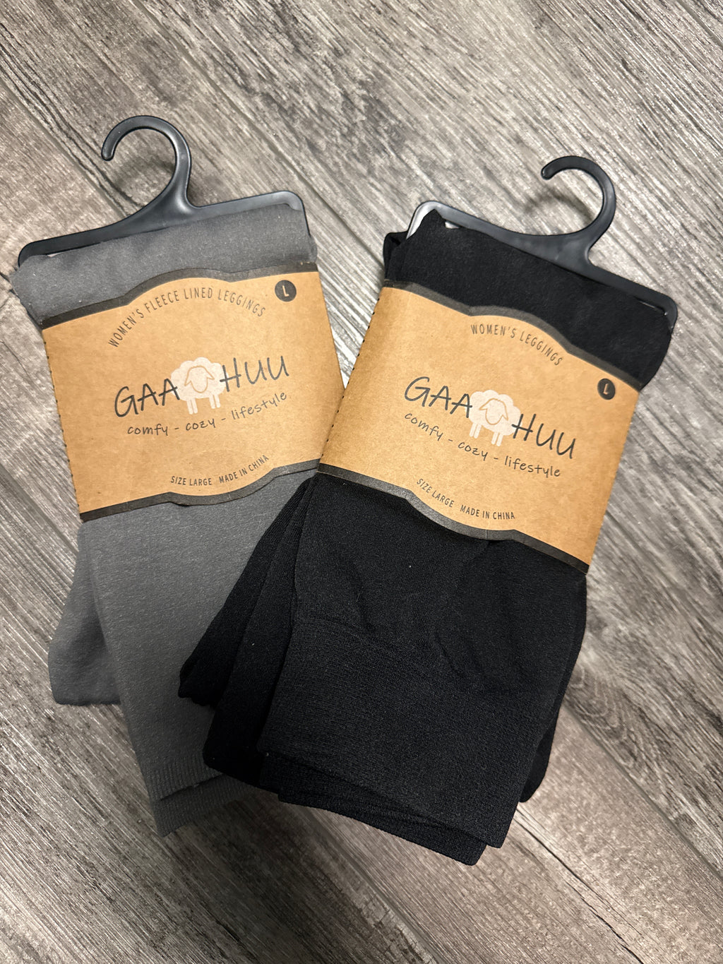 NWT GAA HUU FLEECE LINED LEGGINGS