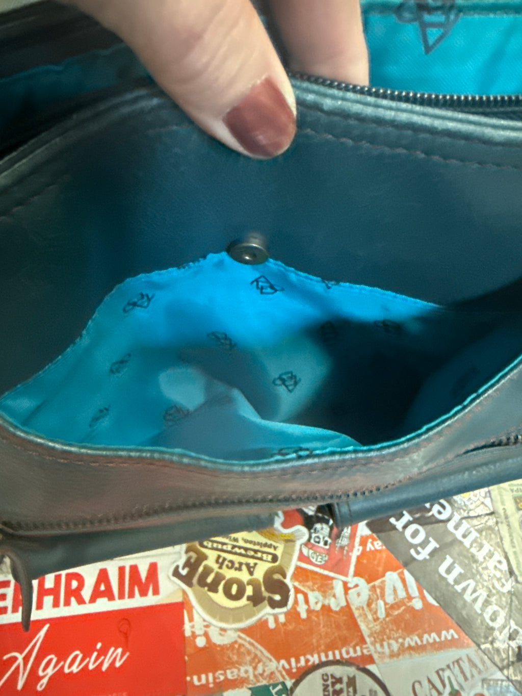 ALDO MULTI-POCKET SATCHEL