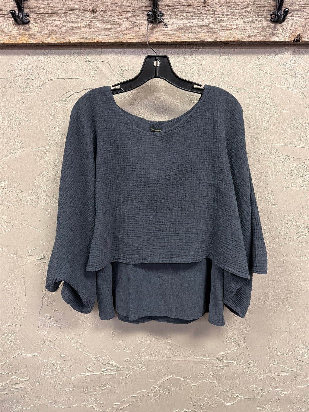 COCO+CARMEN COTTON LAYERED TOP
