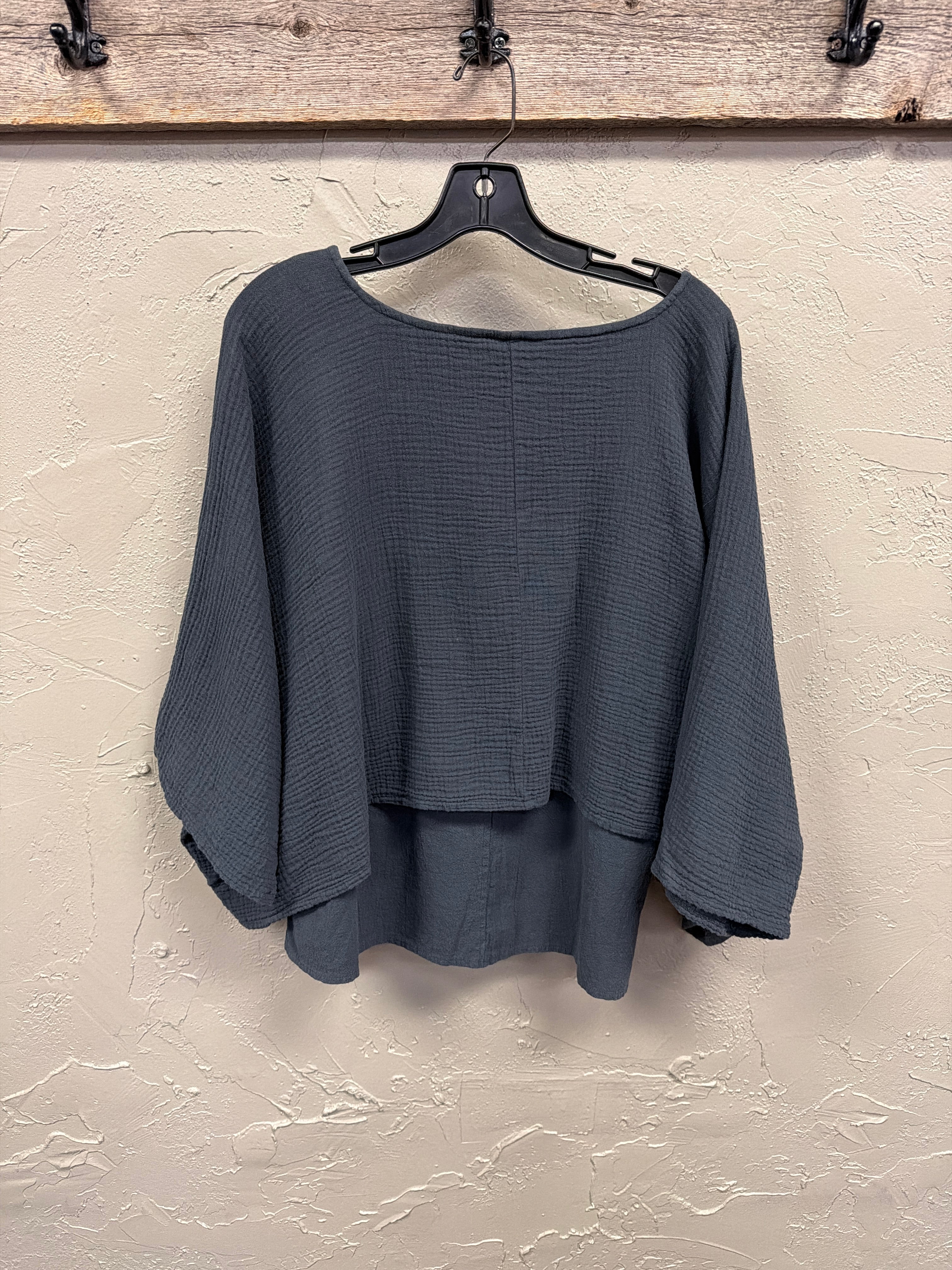 COCO+CARMEN COTTON LAYERED TOP