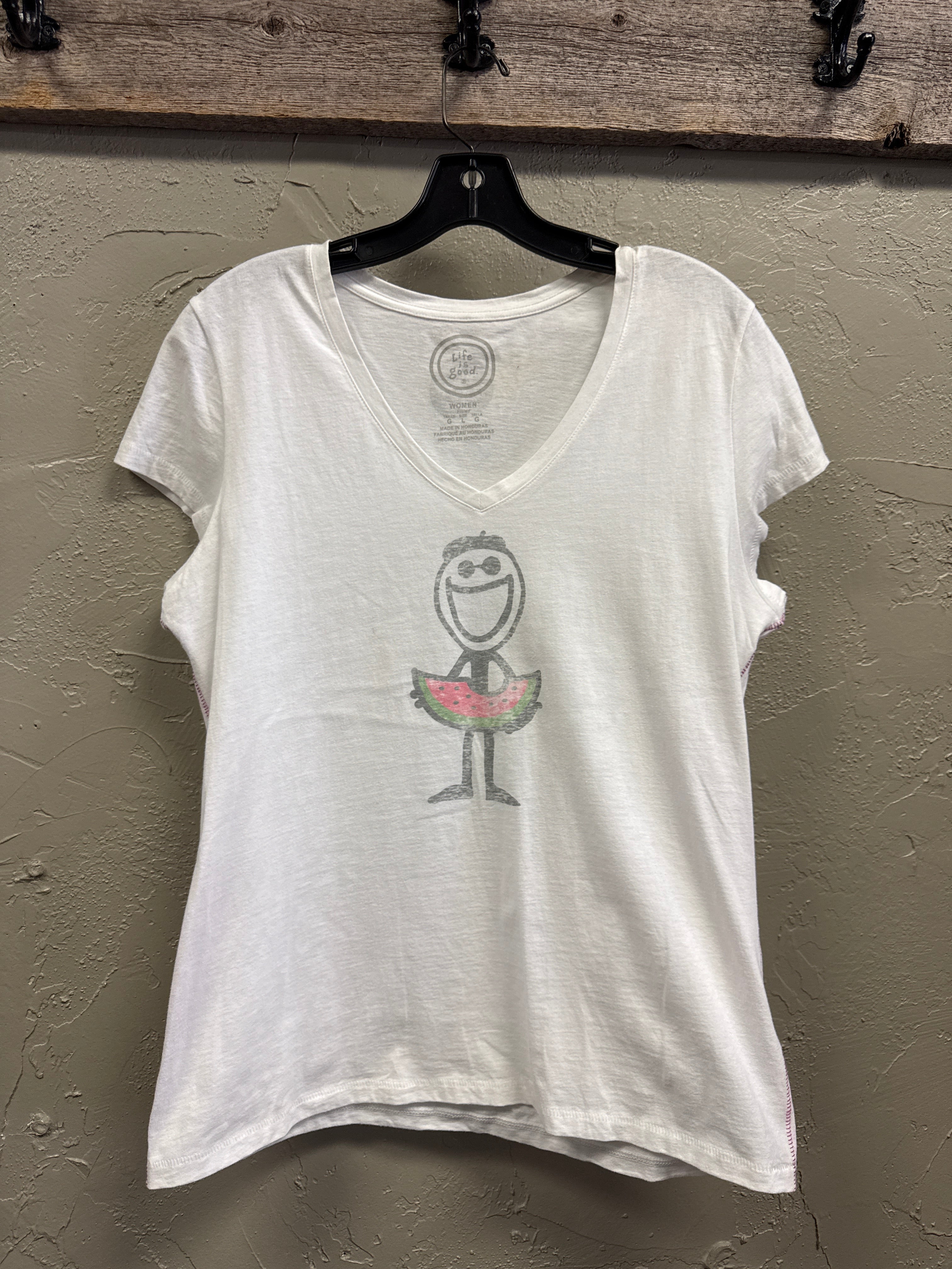 NWOT LIFE IS GOOD COTTON TEES
