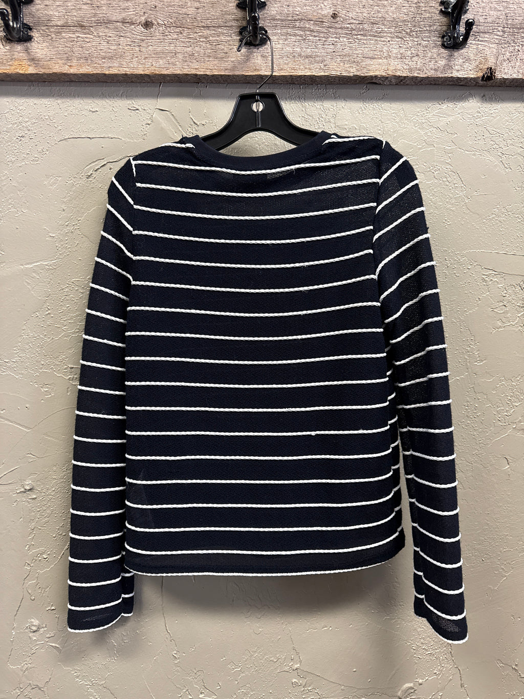 TOPSHOP NAUTICAL STRIPED TOP