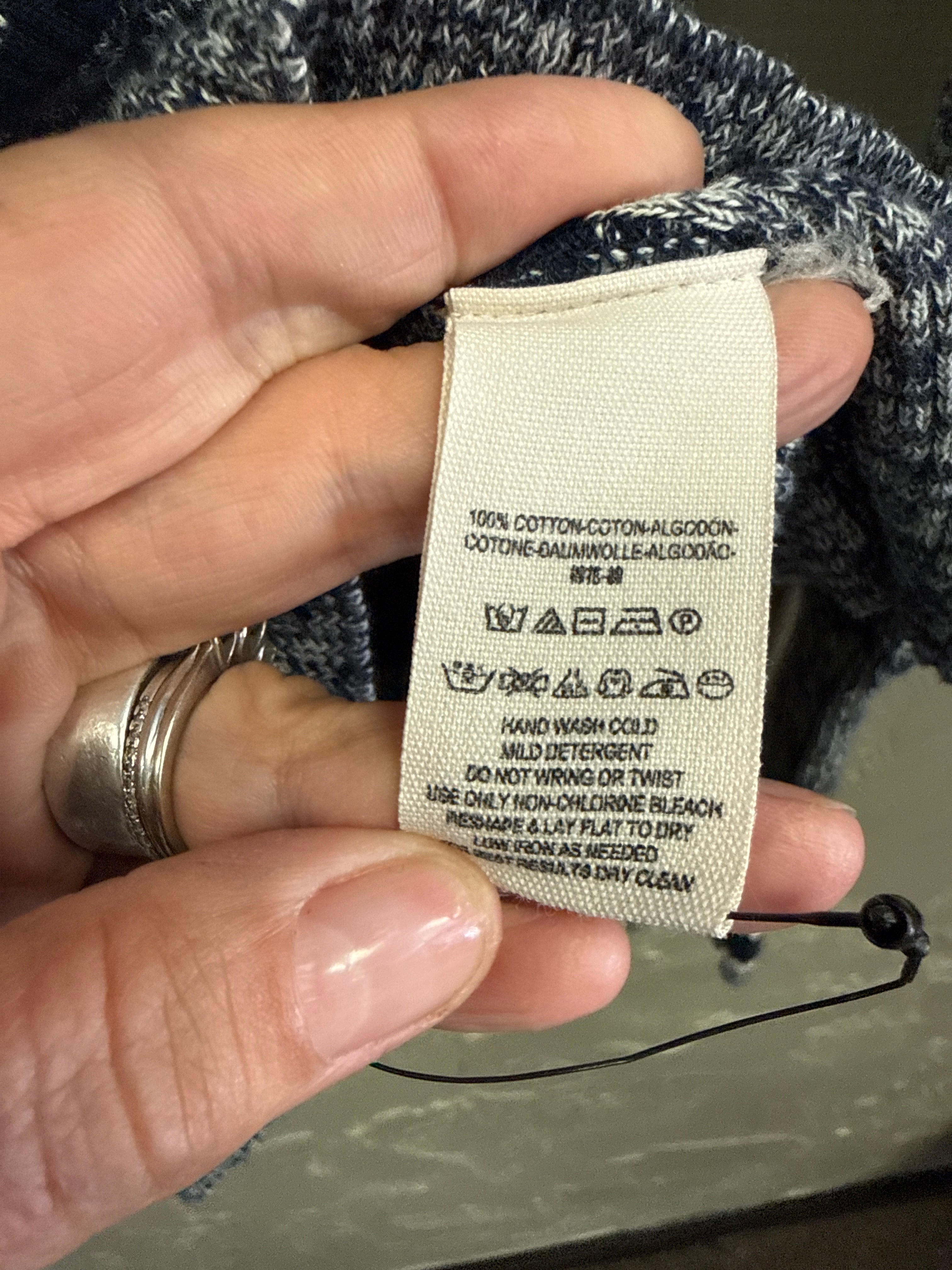 WE THE FREE CROCHETED CUFF HENLEY (org$98)
