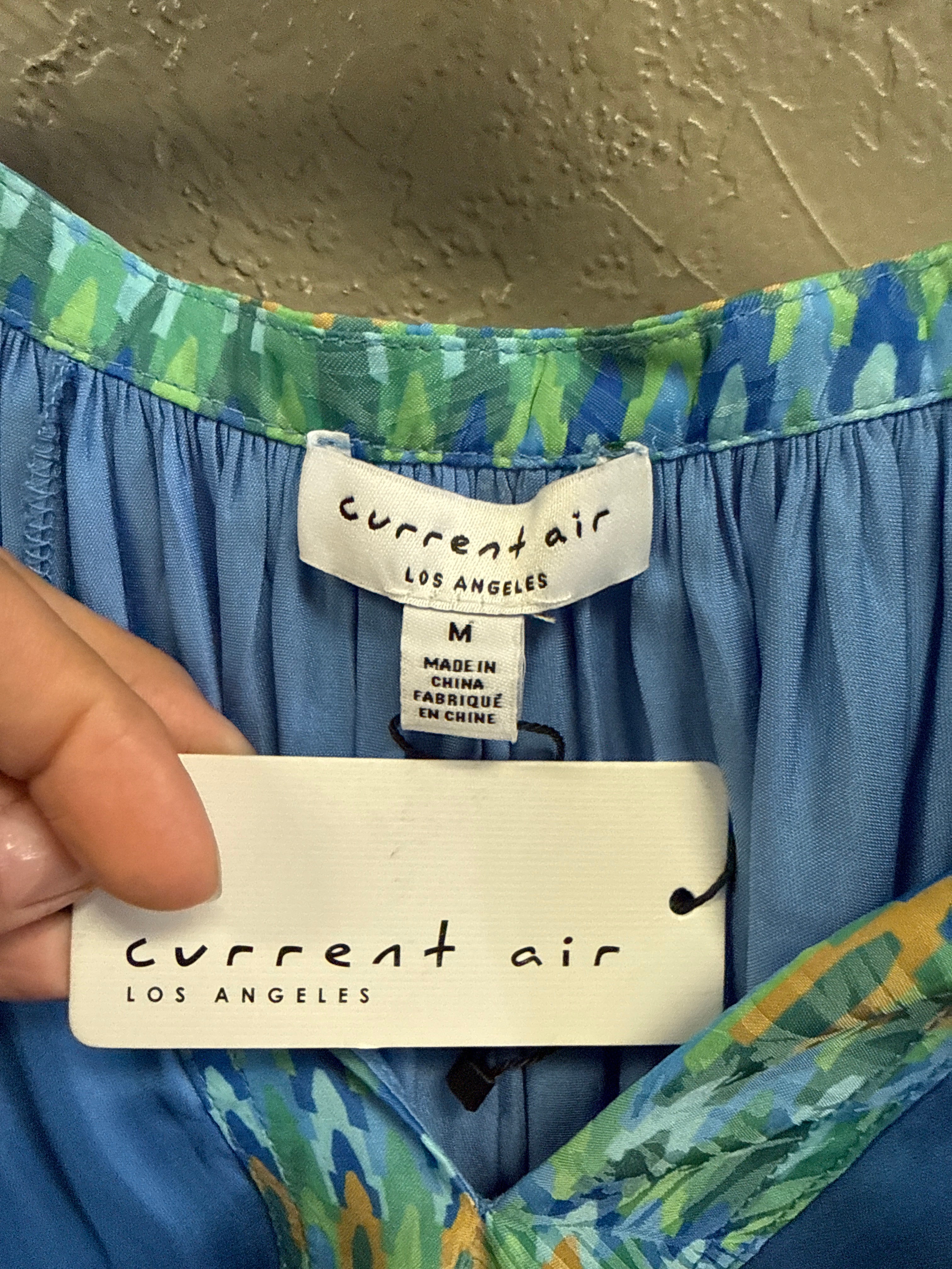 NWT CURRENT AIR SPLIT NECK TOP (org$95)