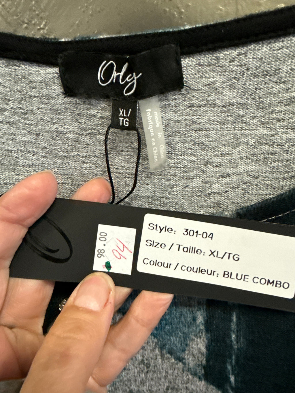 NWT ORLY TUNIC SWEATER (org$98)