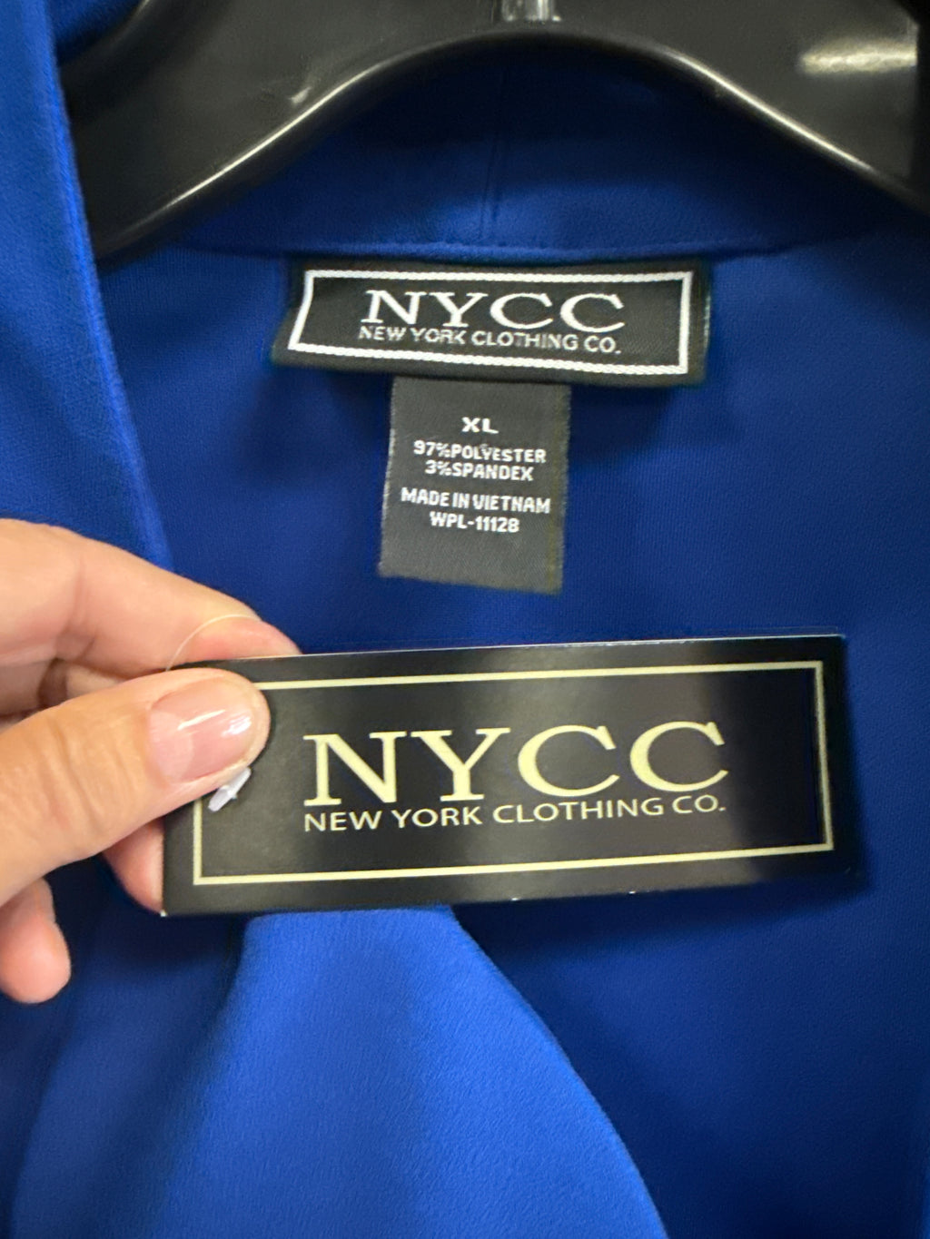 NWT NYCC OPEN-FRONT BLAZER (org$90)