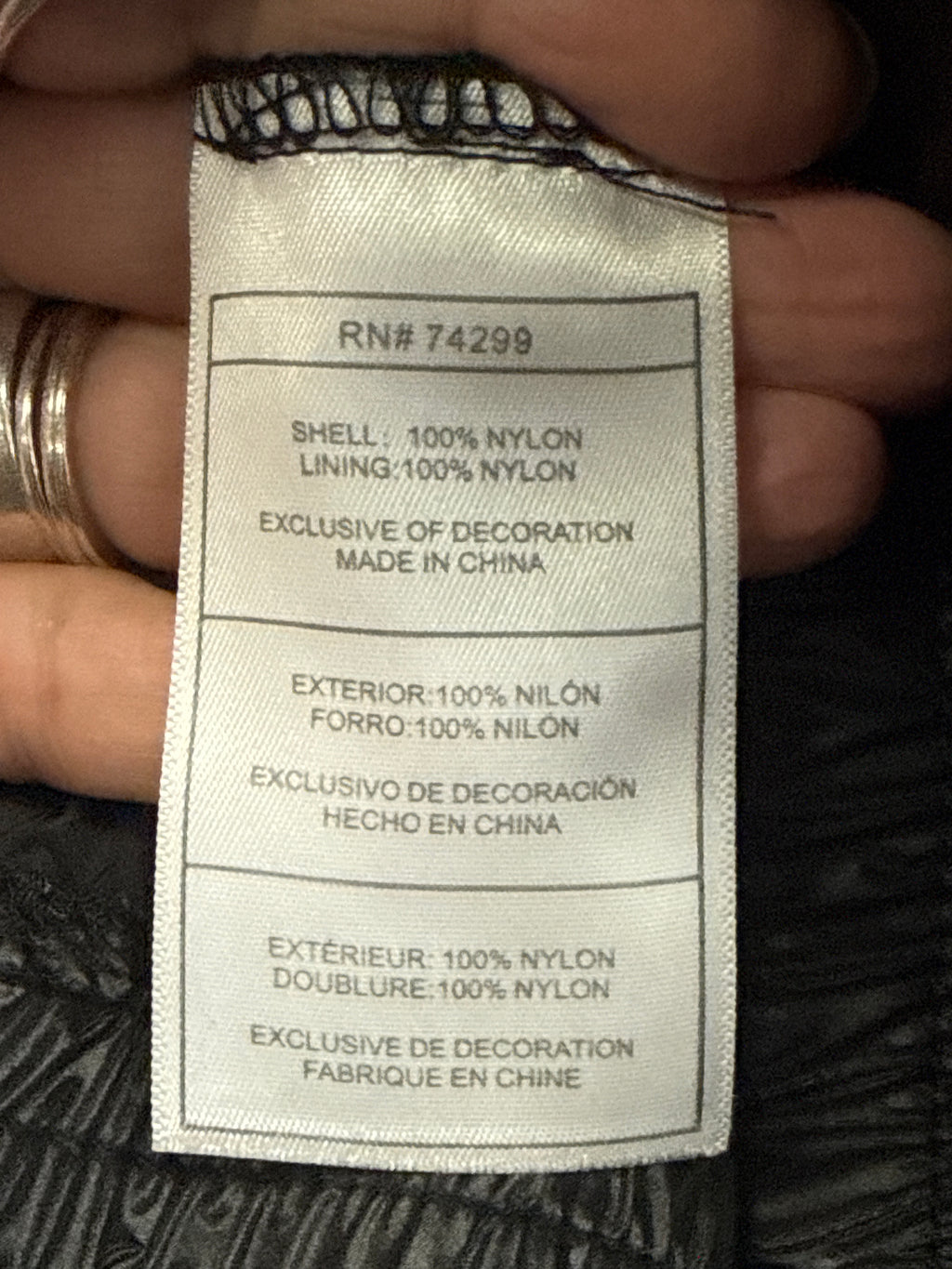 BEBE SPORT WINDBREAKER (org$100)
