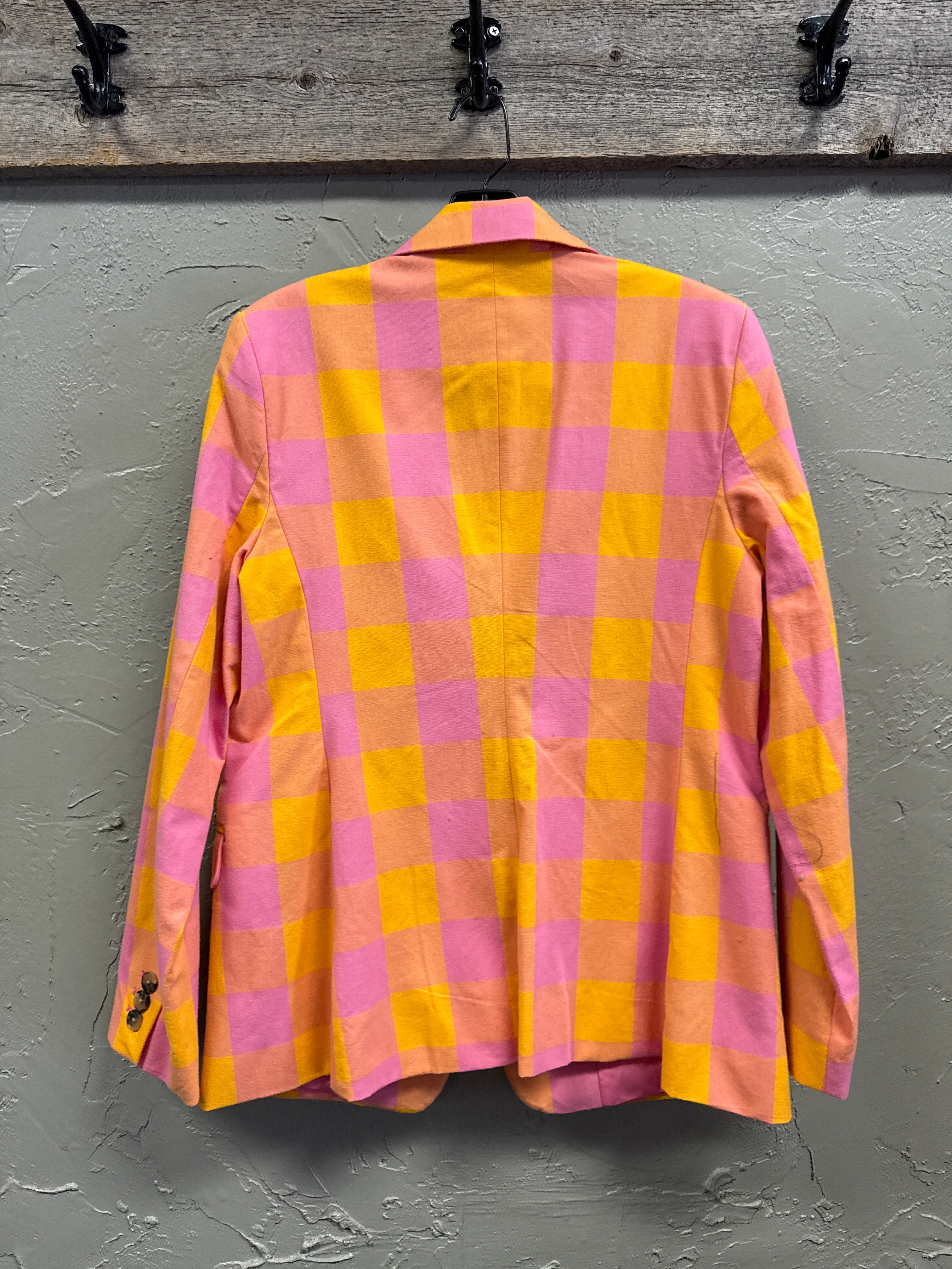 NWOT CHECK BLAZER
