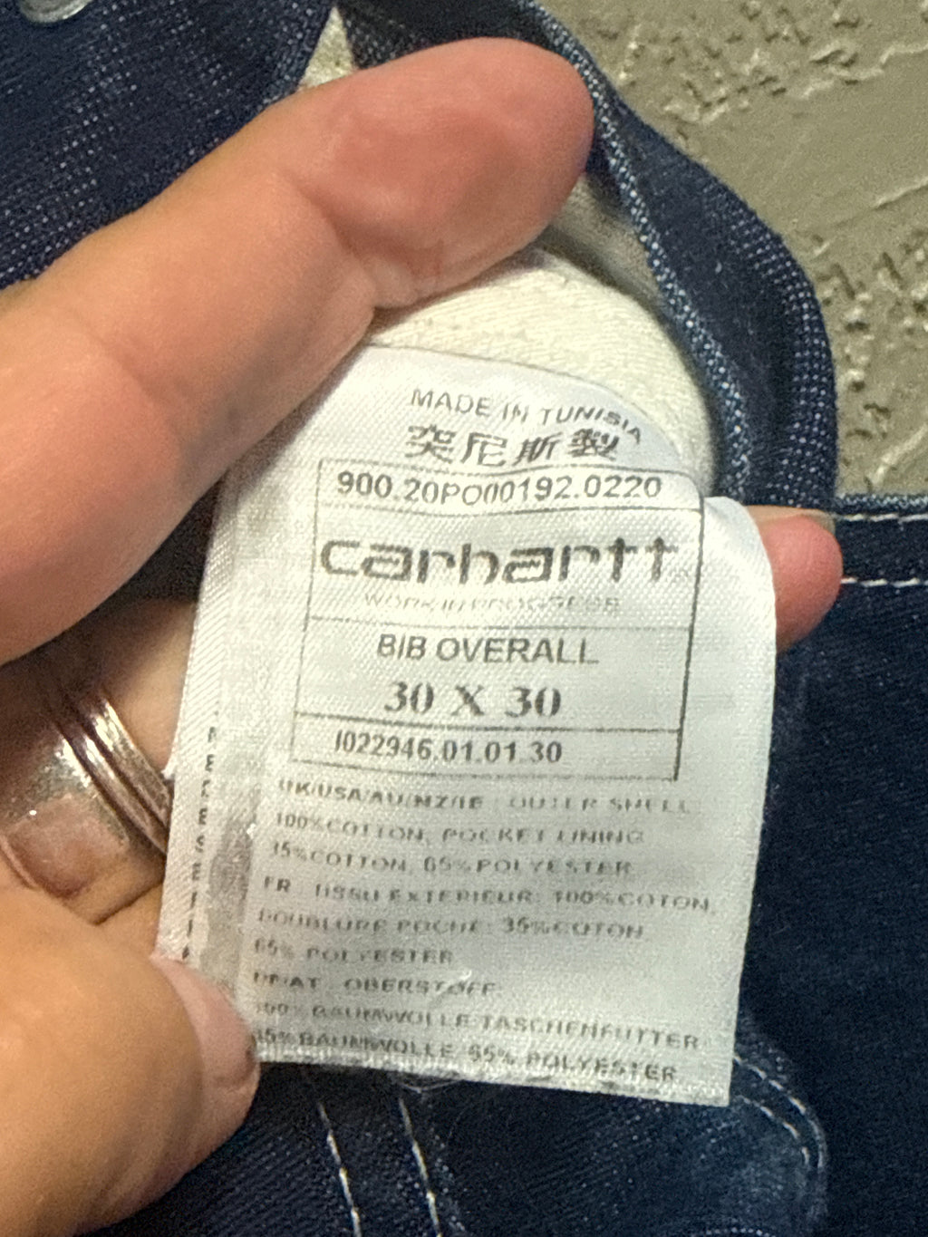 Carhartt WIP Bibs (org$225)