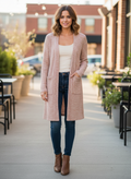 Olivia & Vivian Long-Line Cardigan