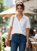 Simply Vera Drapey Surplice Top