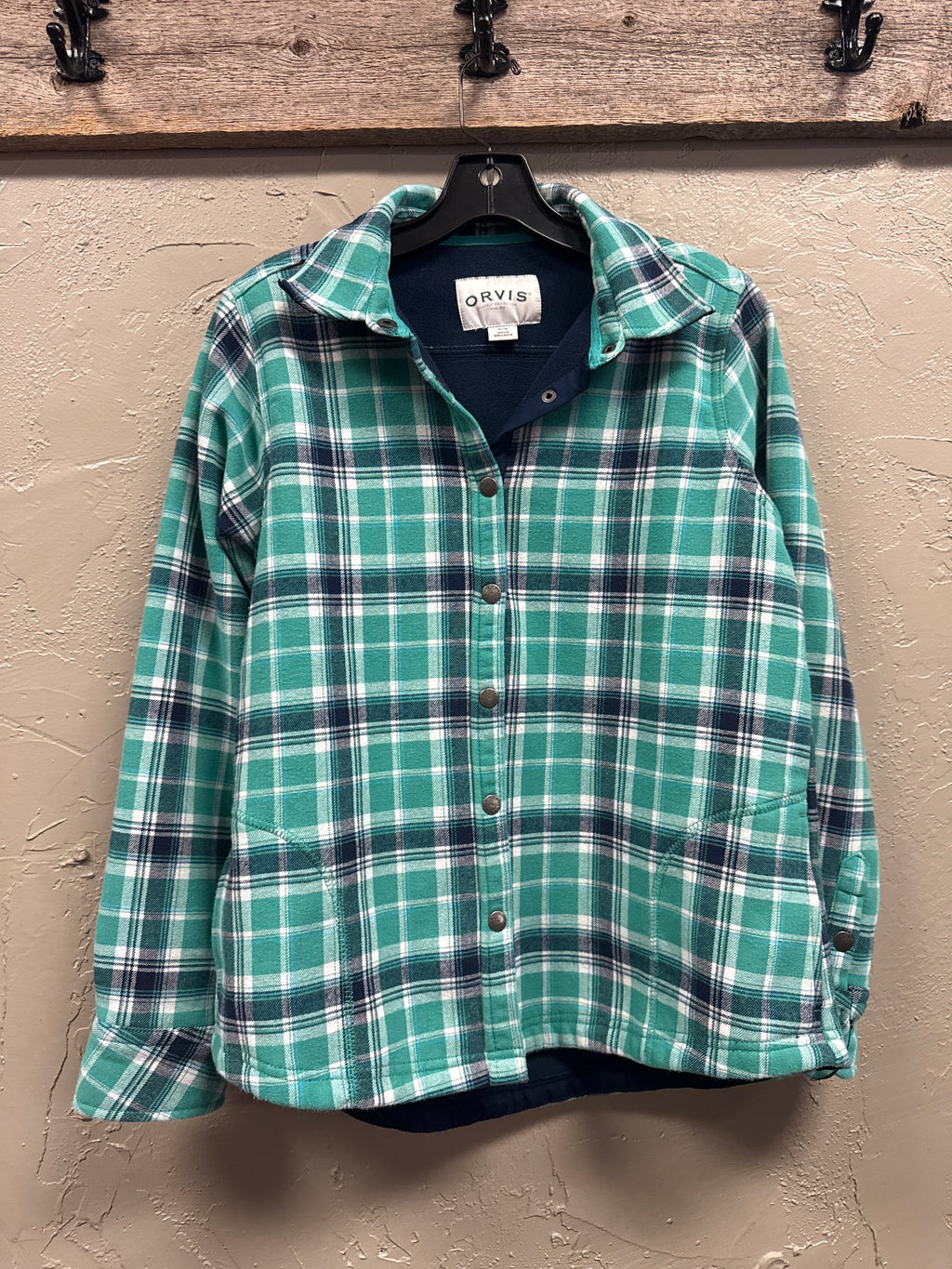 Orvis Fleece-Lined Flannel Shacket