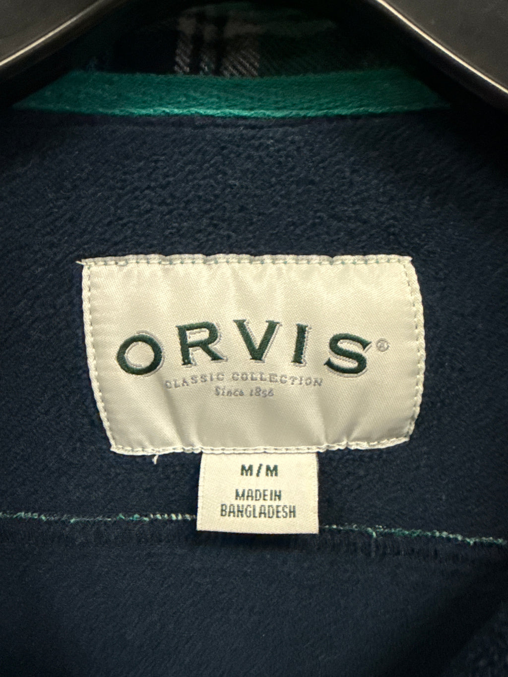 Orvis Fleece-Lined Flannel Shacket
