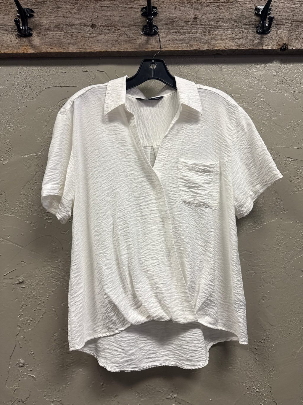 Simply Vera Drapey Surplice Top