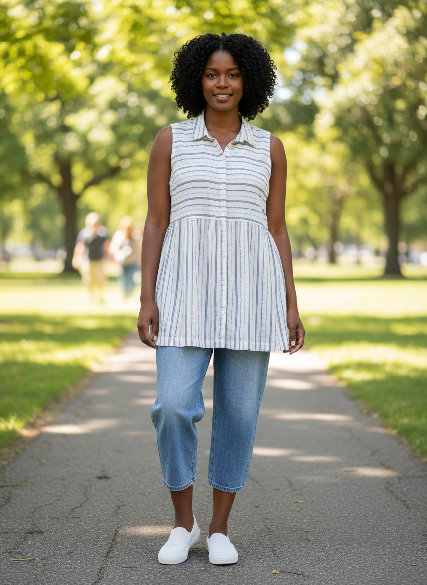 J Jill Sleeveless Tunic (org$89)