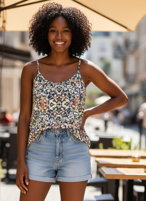 Limited Patterned Cami