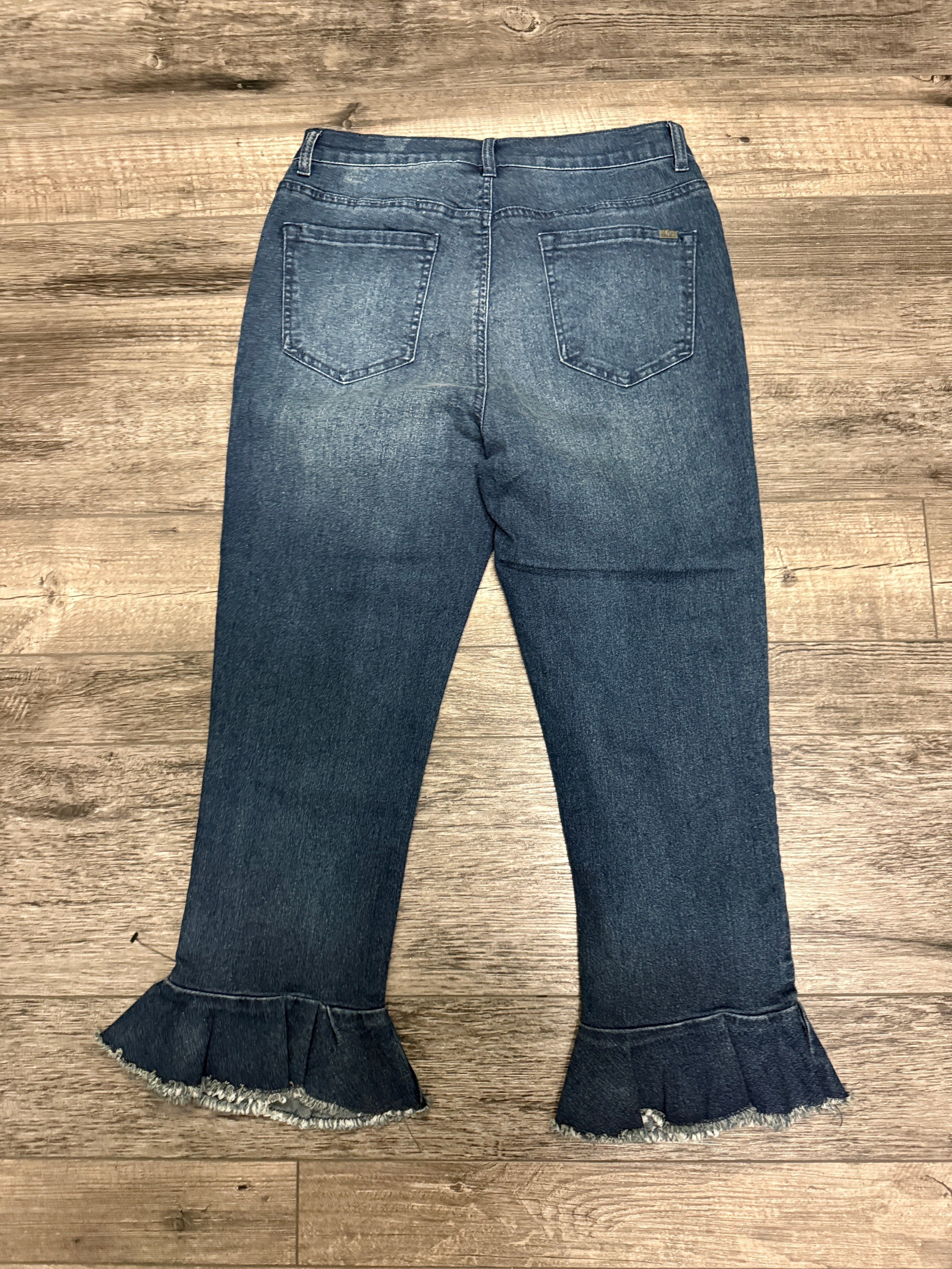 NWT DG2 Ruffle Hem Crop Jean (org$70)