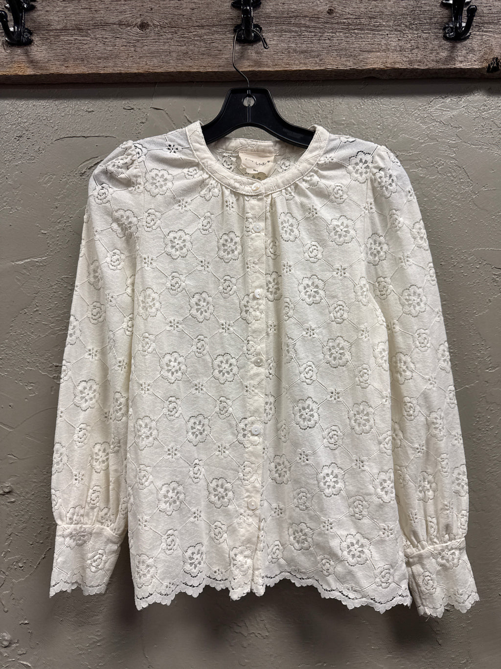Easy Clothes Ecru Dean Blouse