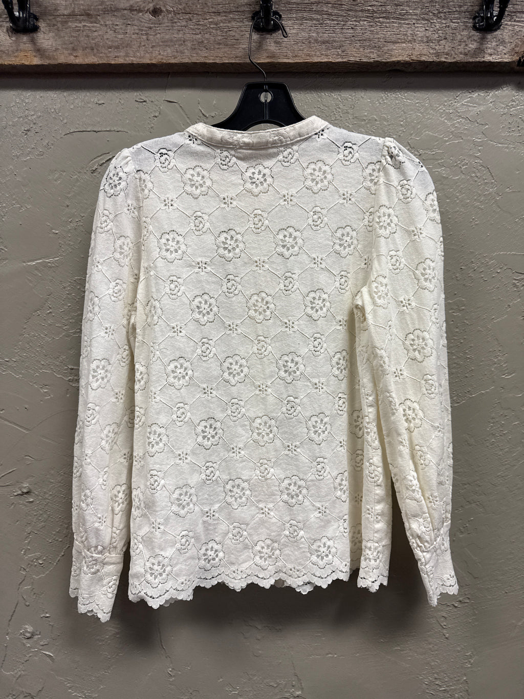 Easy Clothes Ecru Dean Blouse