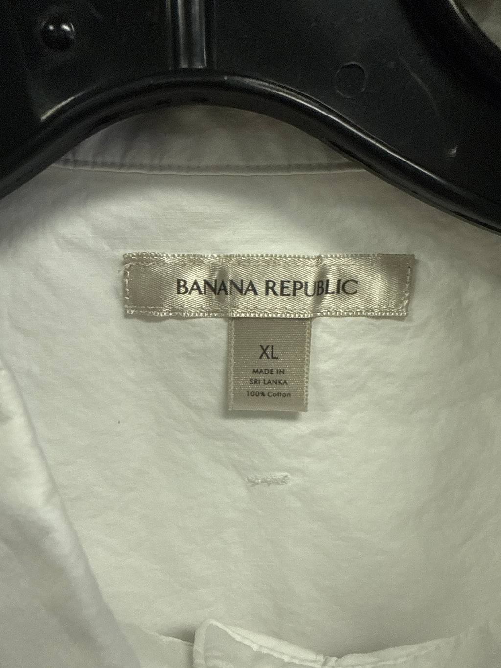 Banana Republic White Button Down (org$88)