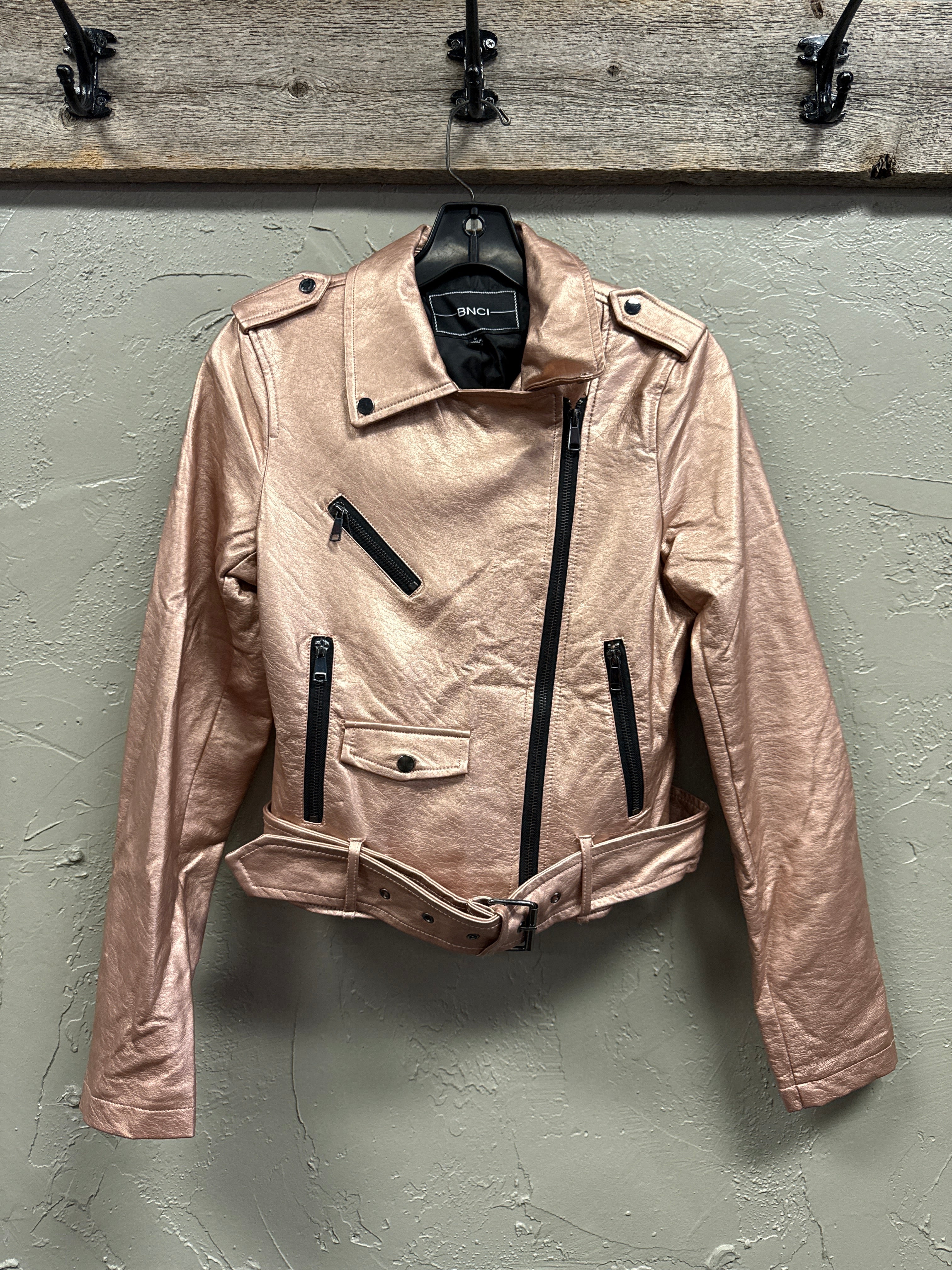 BNCI Metallic Moto Jacket (org$120)