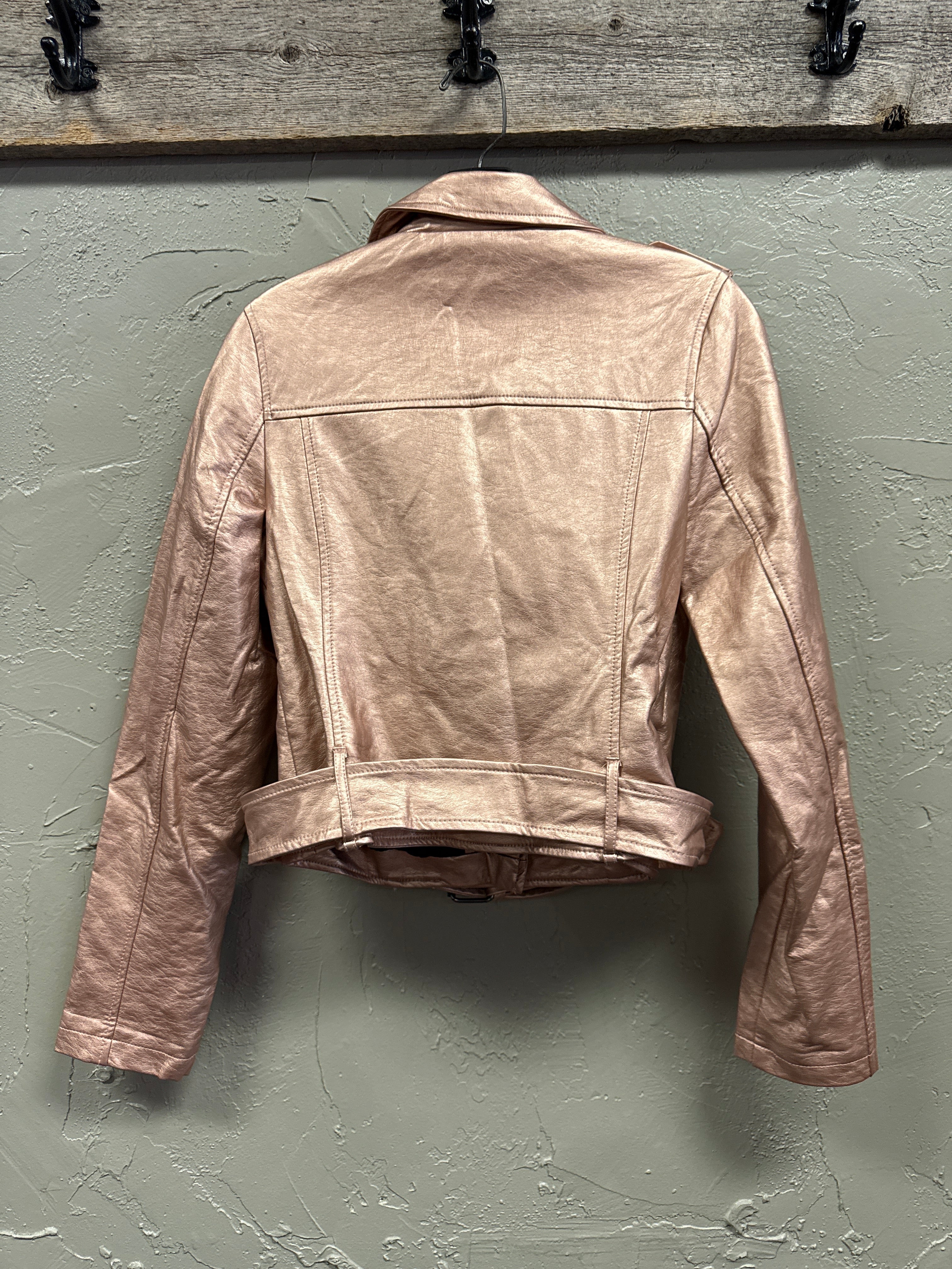 BNCI Metallic Moto Jacket (org$120)