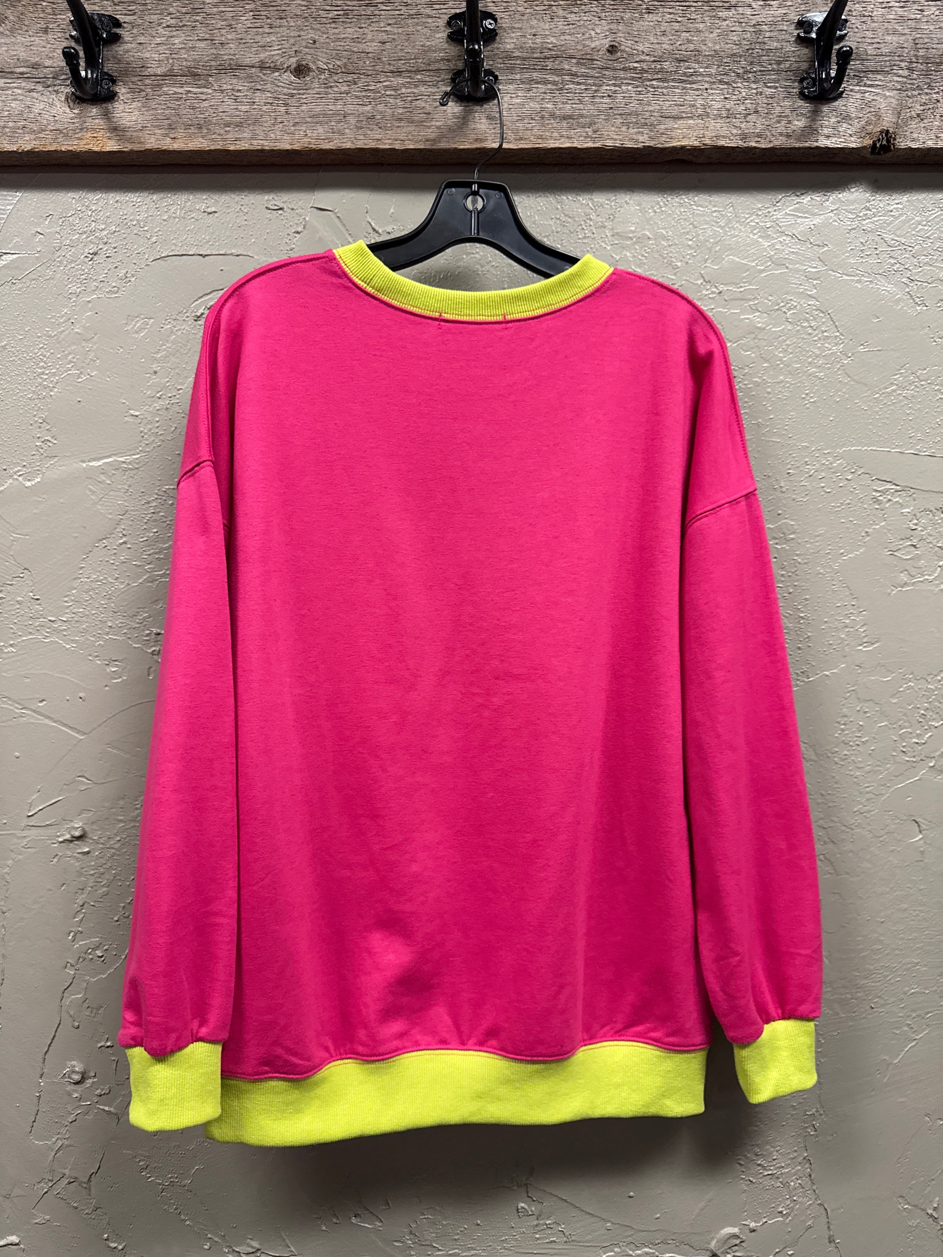 Bright Colorblock Sweatshirt