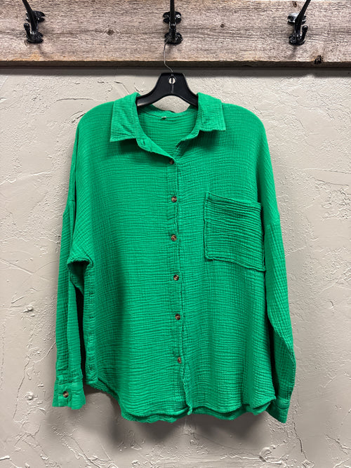 100% Cotton Gauze Shirt