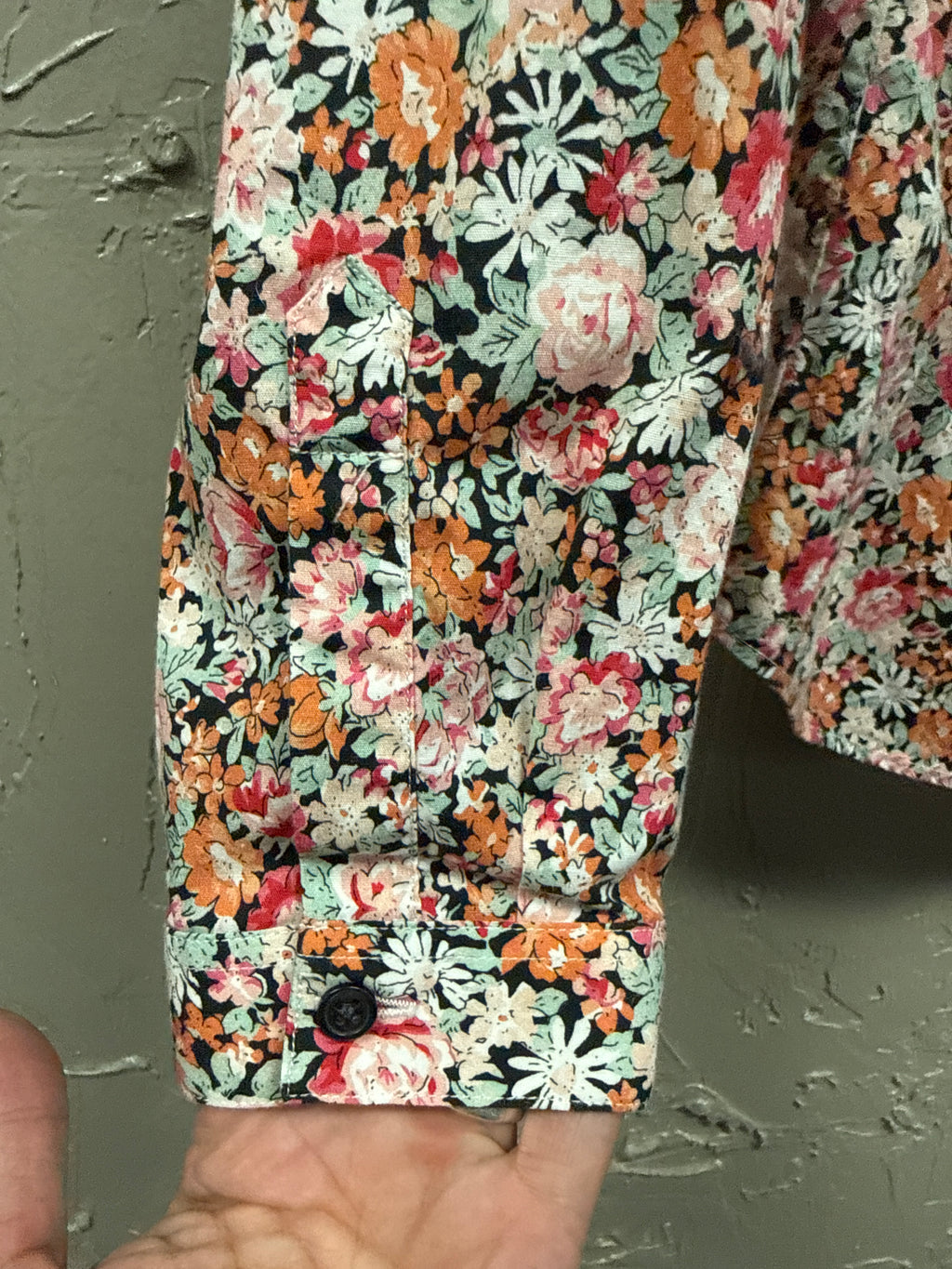THE SHIRT Floral Ruffle Blouse (org$170)