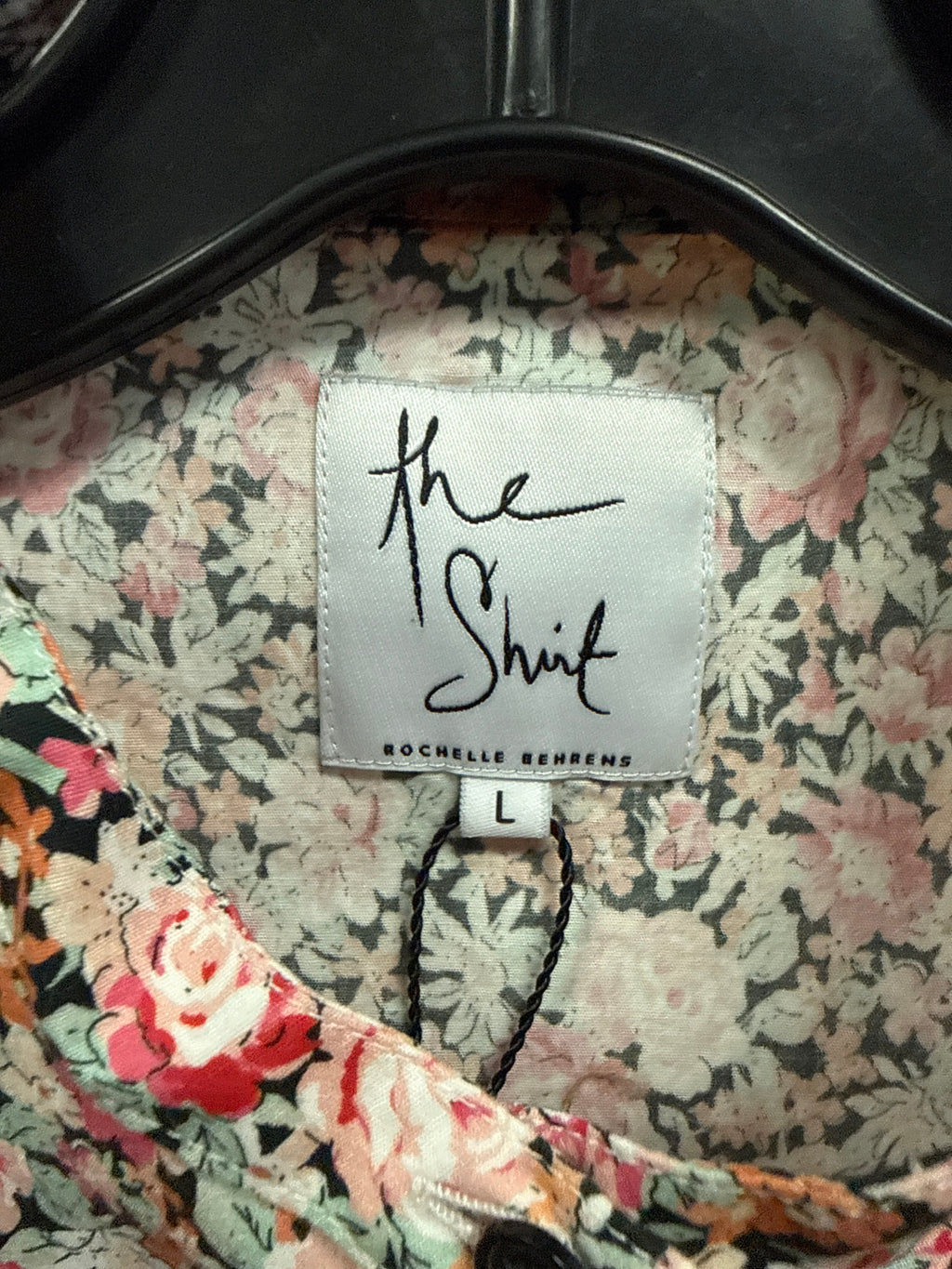 THE SHIRT Floral Ruffle Blouse (org$170)