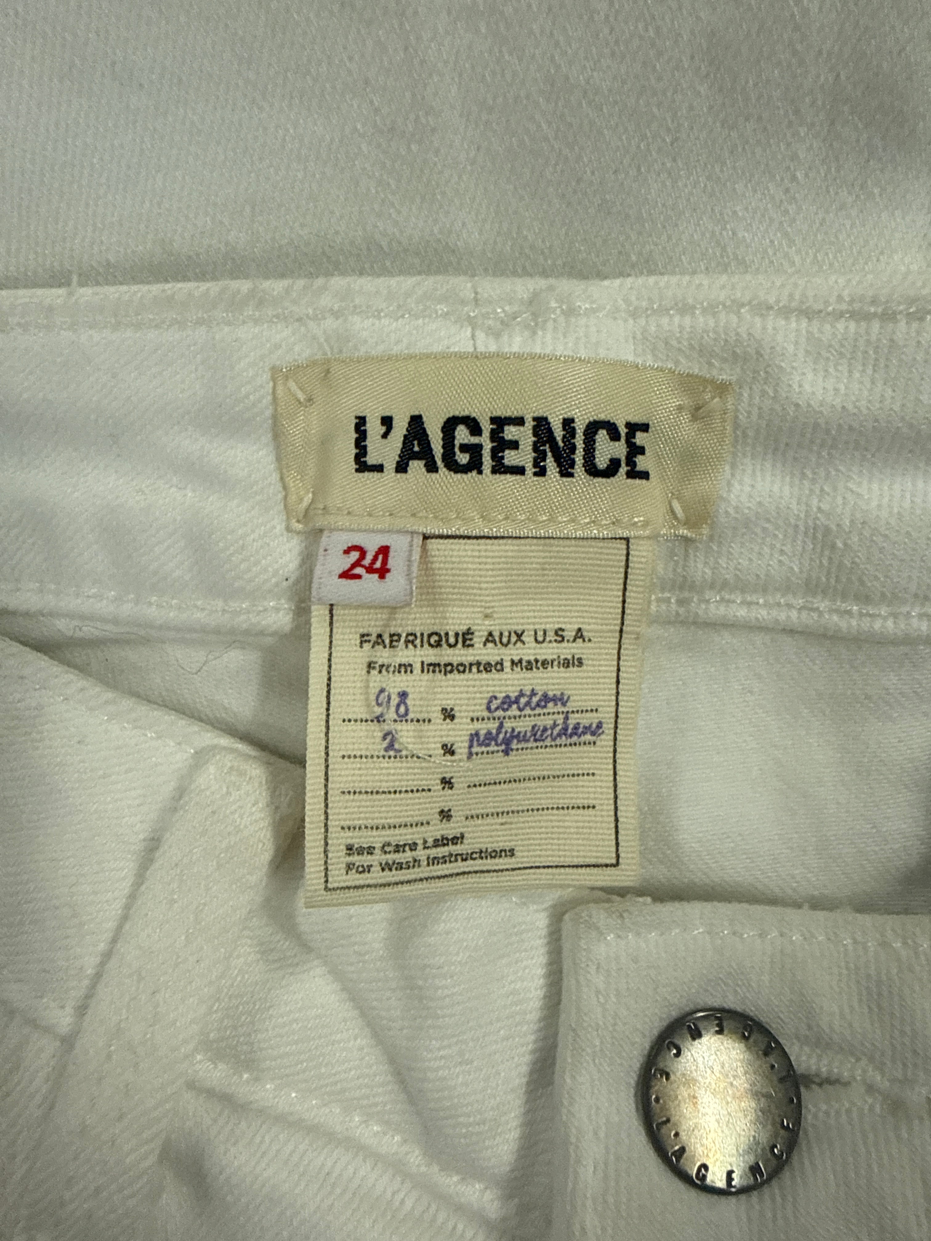 NWT L'Agence Low-Rise Flare (org$265)