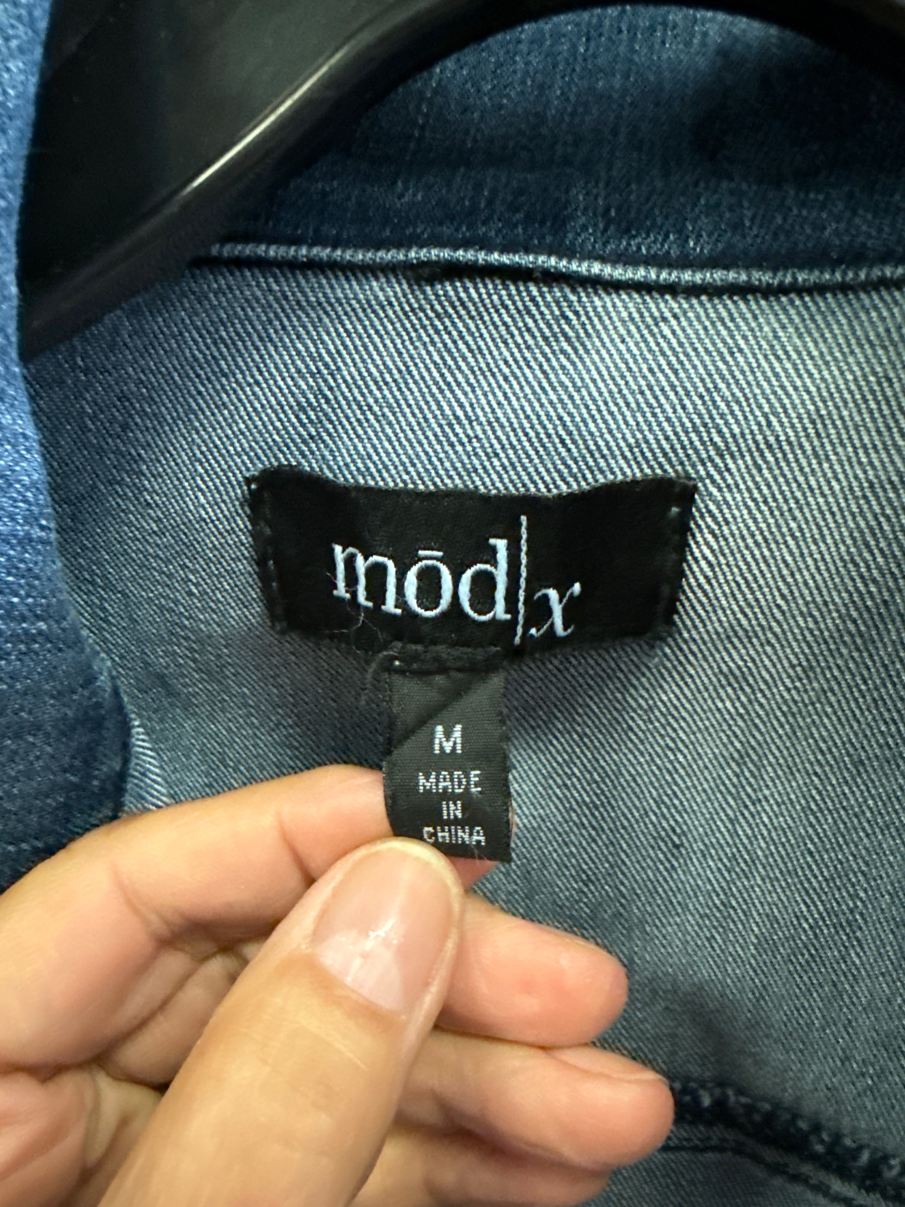 mod/x Studded Denim Jacket