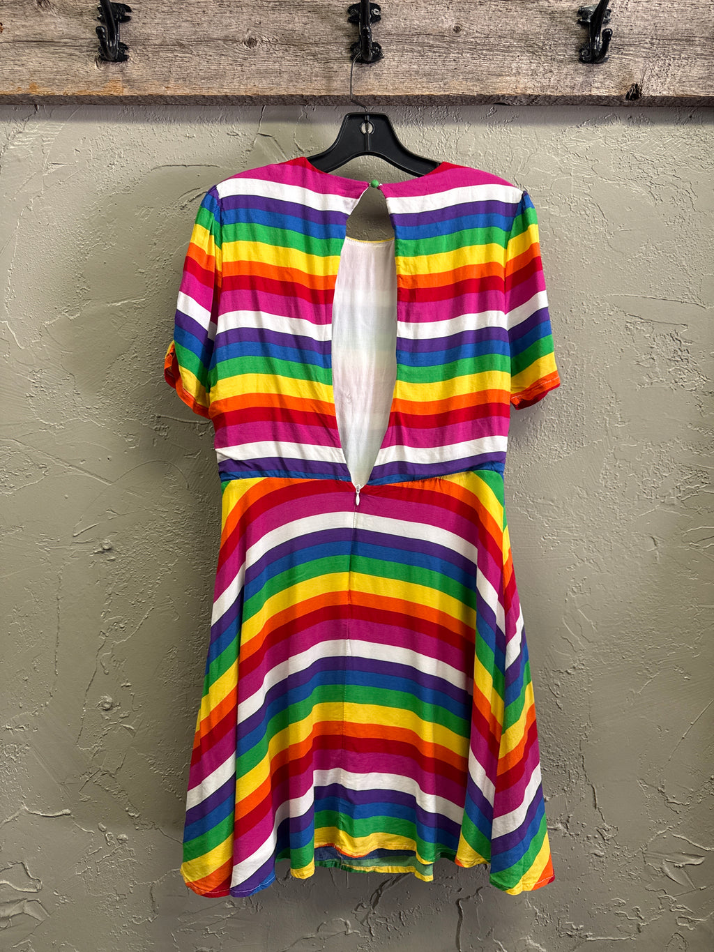 Daisy Street Open-Back Skater Dress