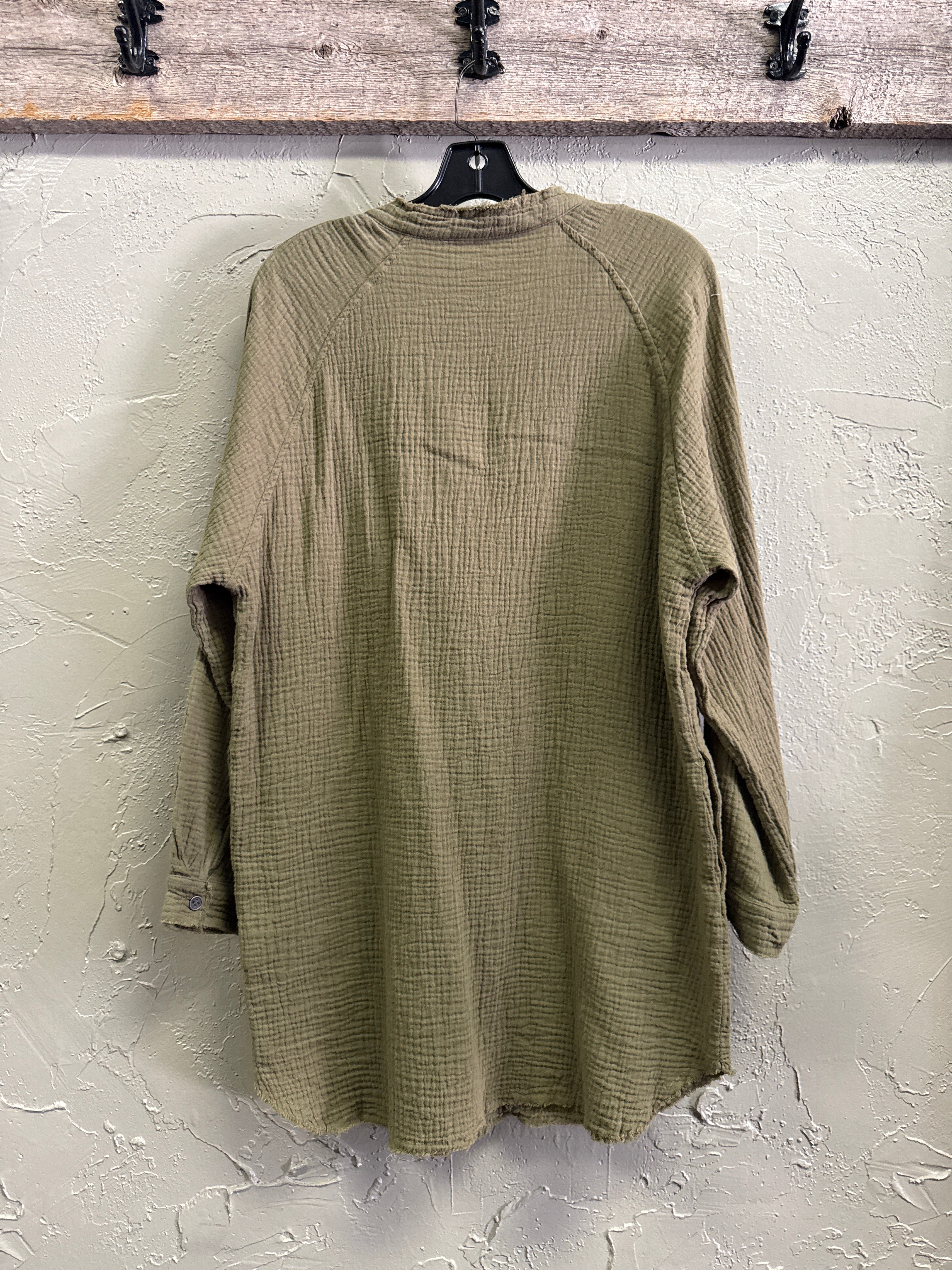 Igenjun Cotton Gauze Tunic