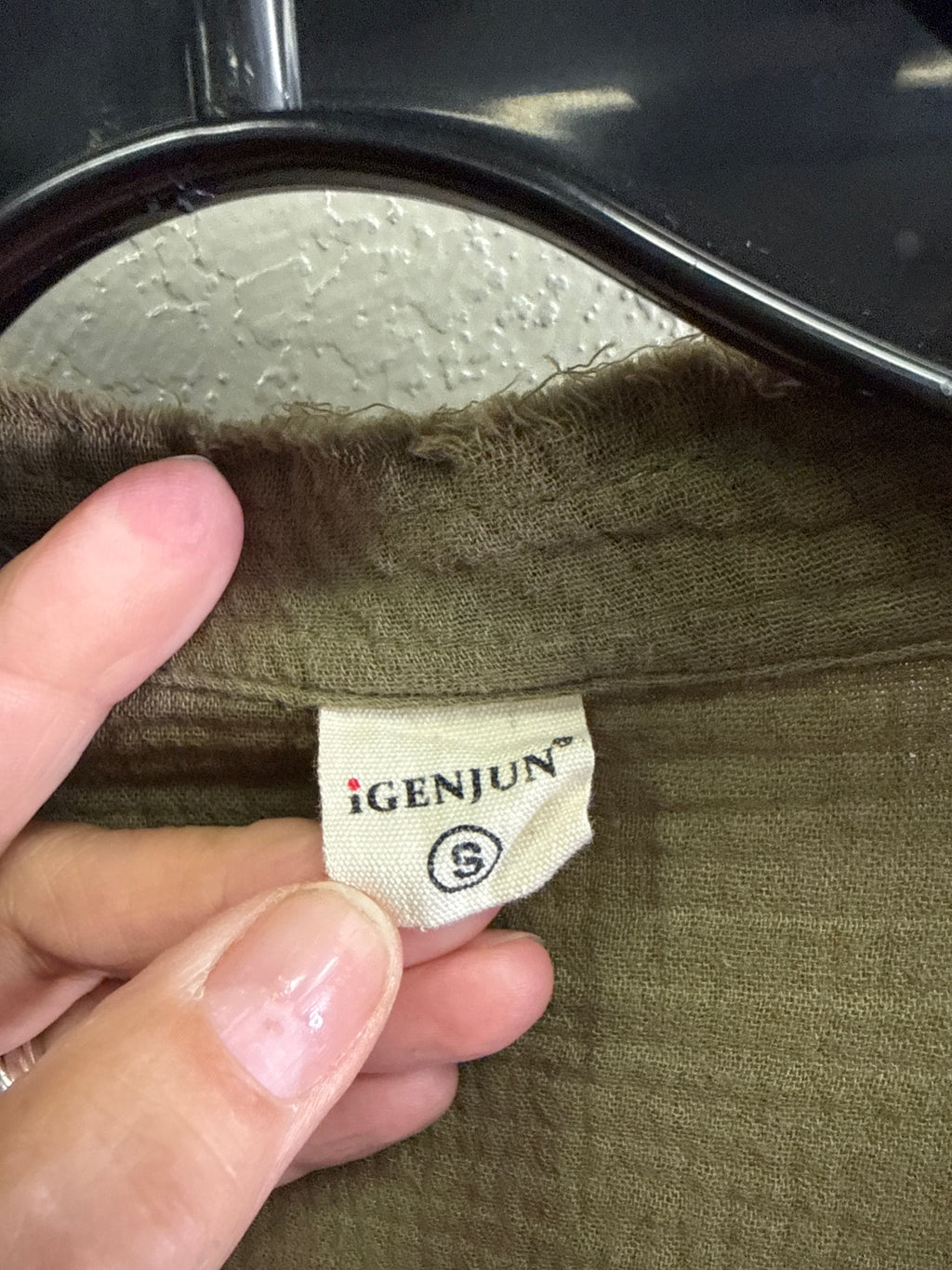 Igenjun Cotton Gauze Tunic