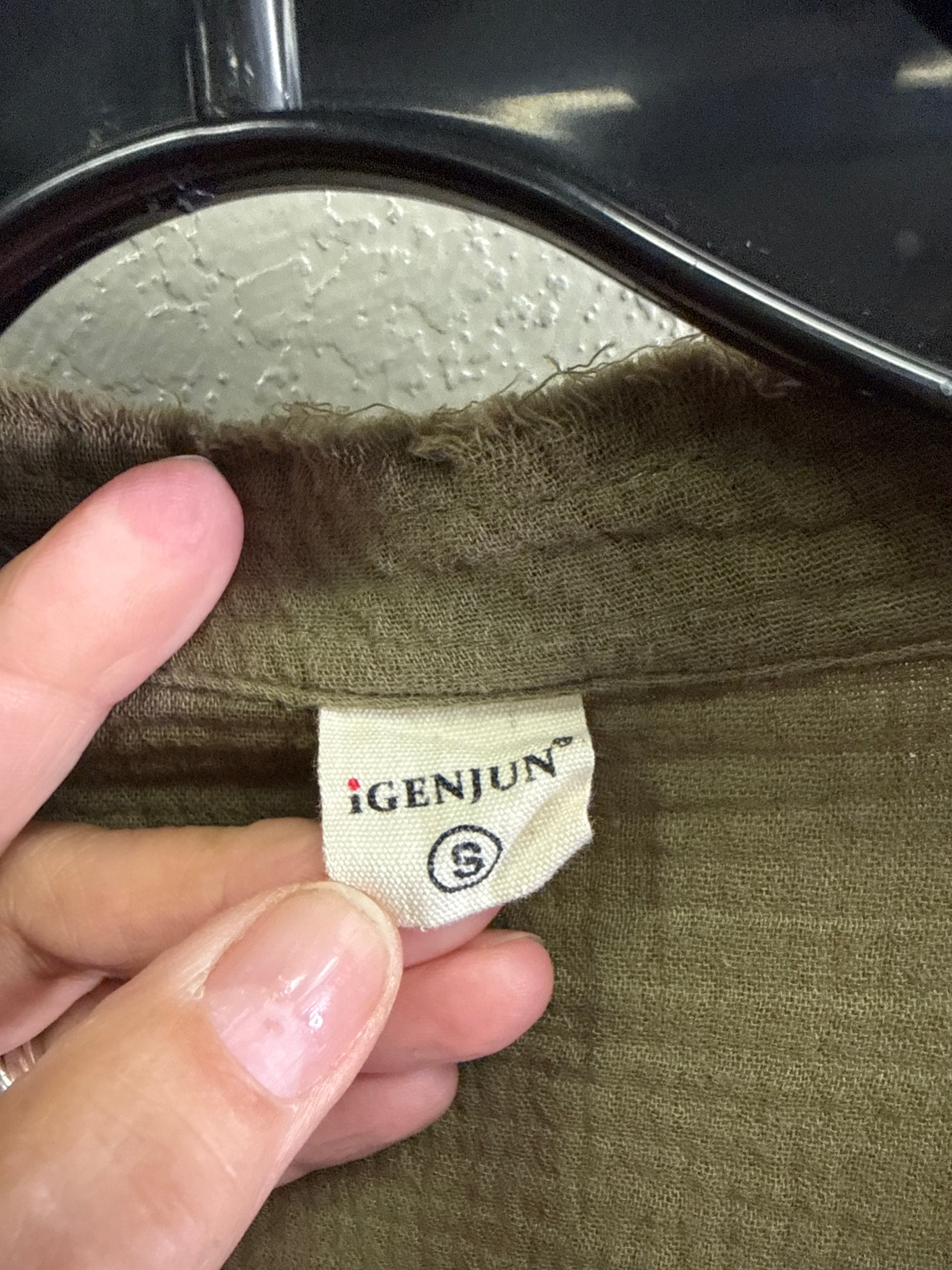 Igenjun Cotton Gauze Tunic