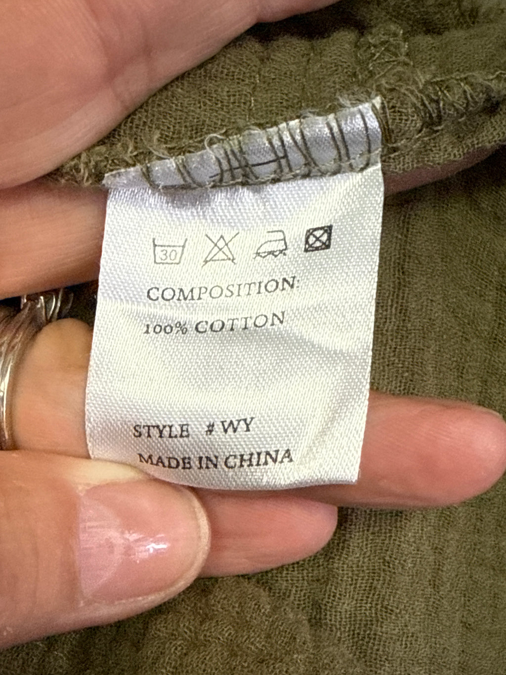 Igenjun Cotton Gauze Tunic