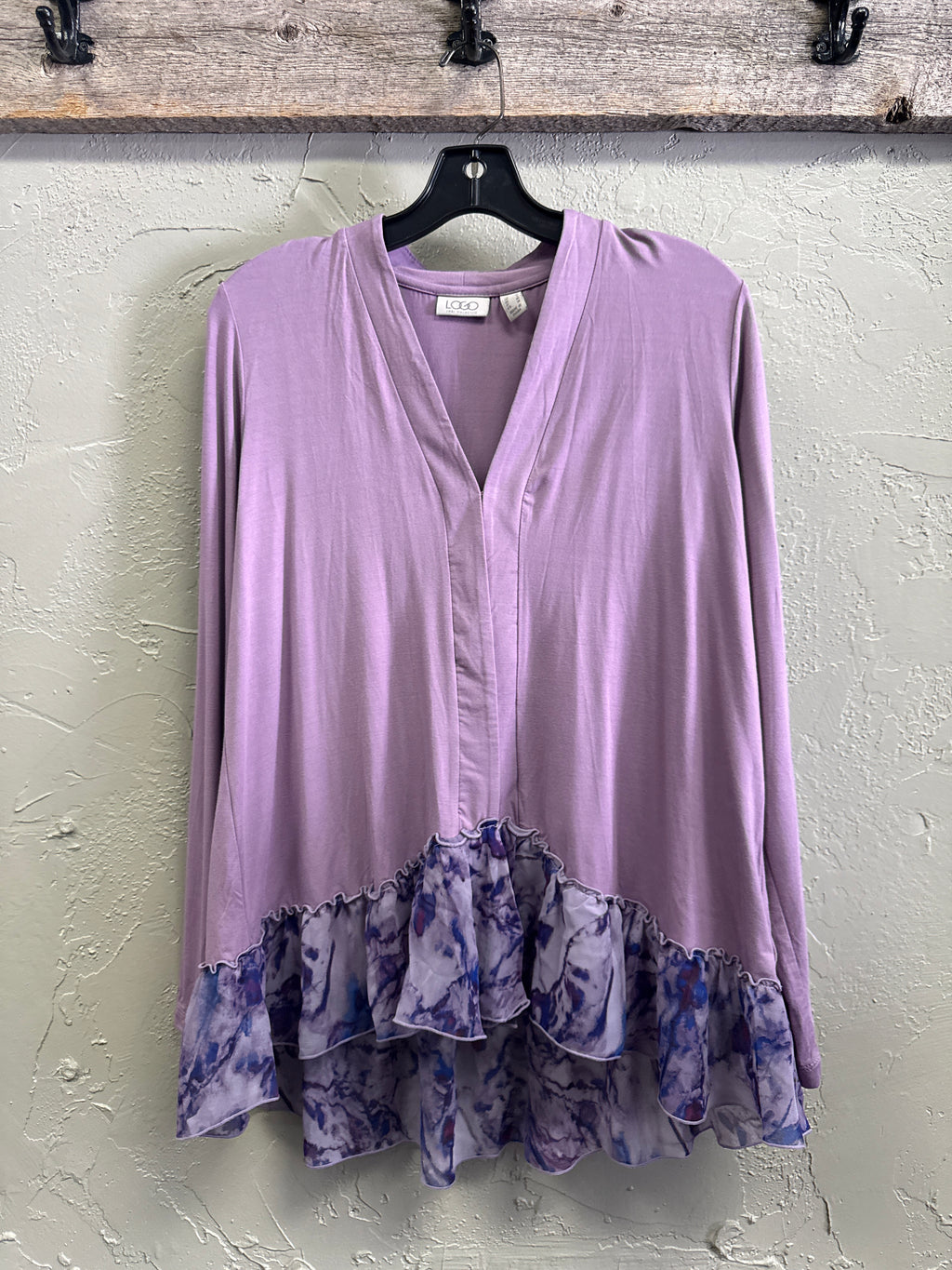 NWOT LOGO Ruffled Hem Cardigans (org$60)