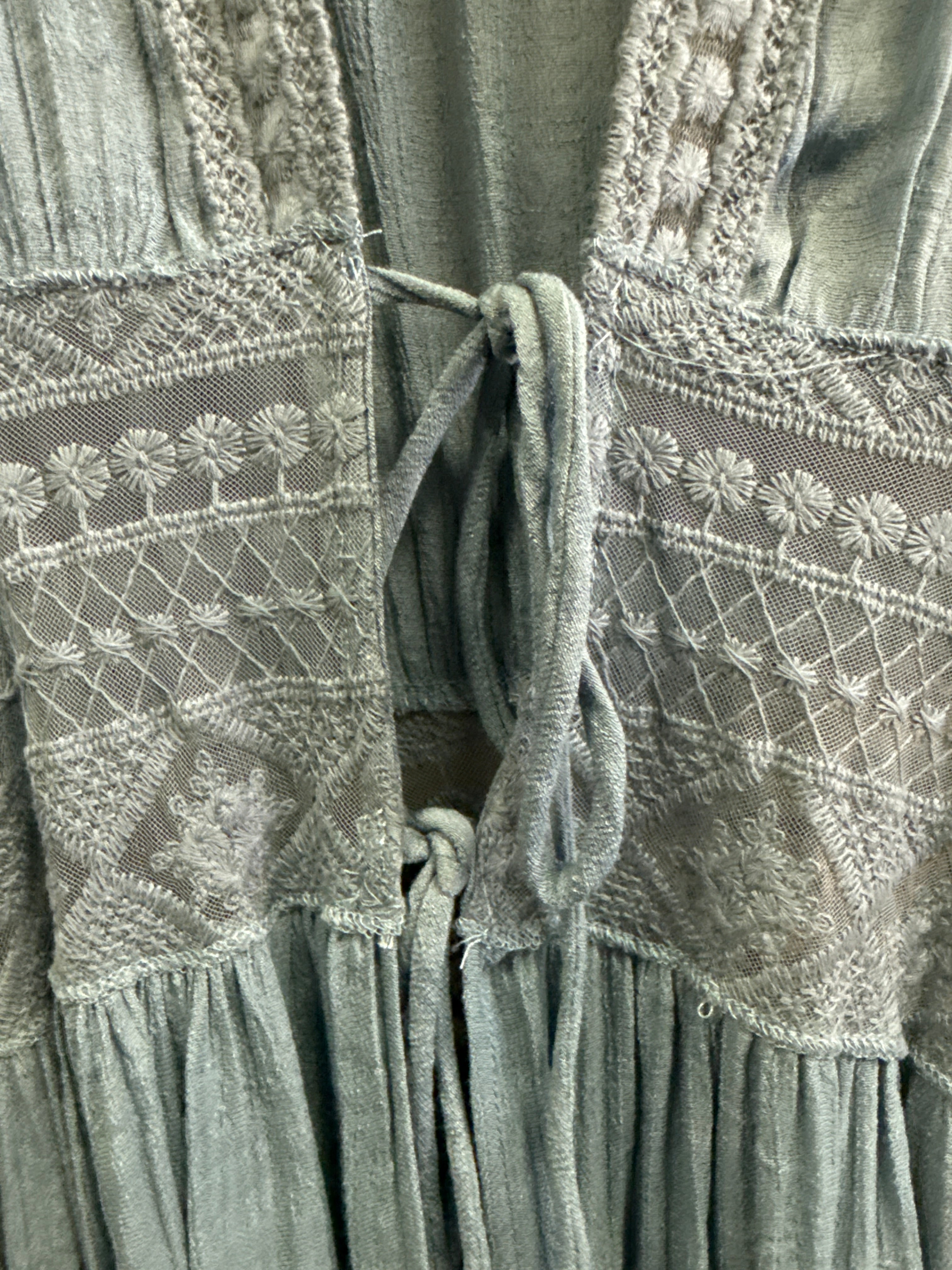 NWOT Indigo Thread Maxi Dusters (org$90)