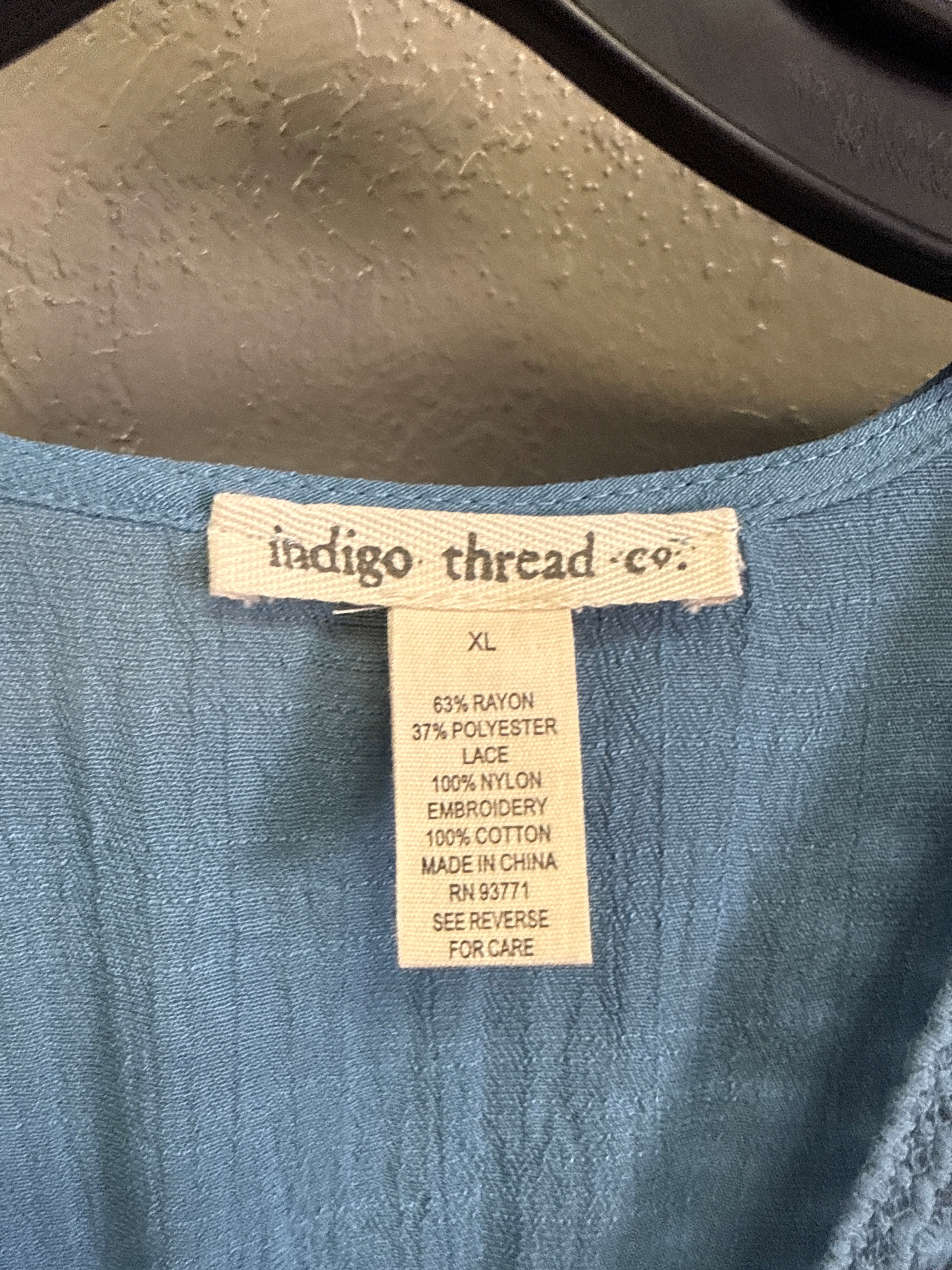 NWOT Indigo Thread Maxi Dusters (org$90)
