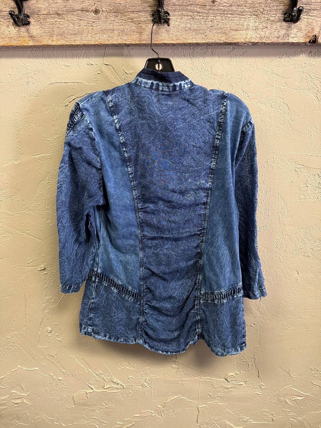XCVI Linen Full Zip Jacket (org$158)