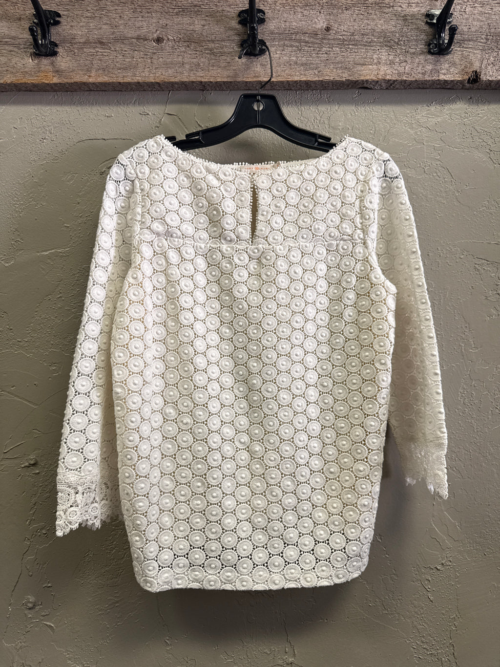 Tory Burch Elie Eyelet Top (org$295)