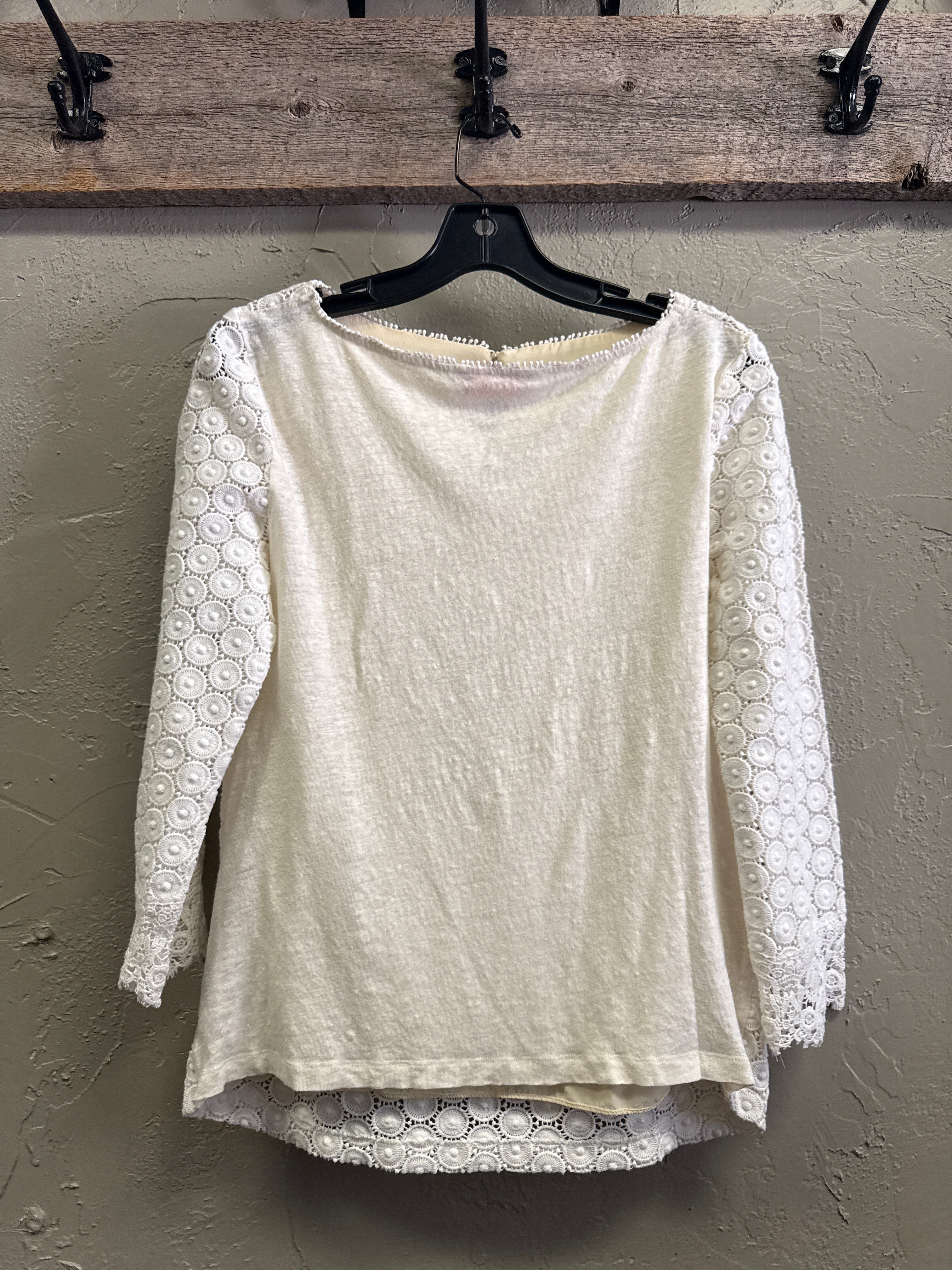 Tory Burch Elie Eyelet Top (org$295)