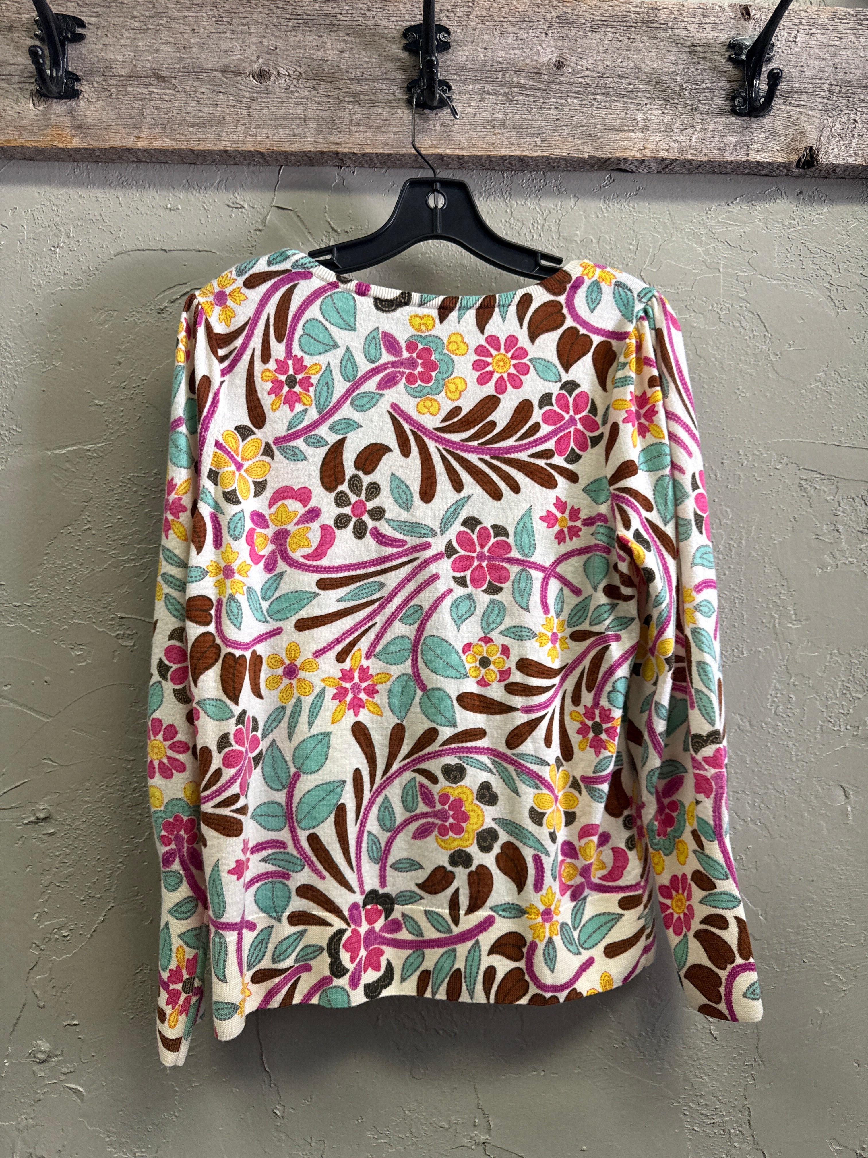 Talbots Wool Floral Sweater (org$109)