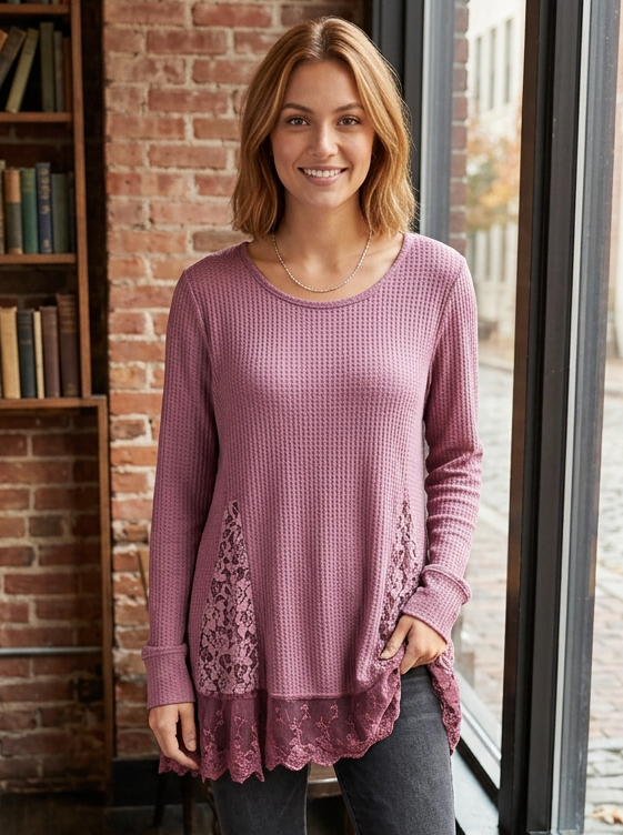NWOT Indigo Thread Thermal Tunic (org$70)
