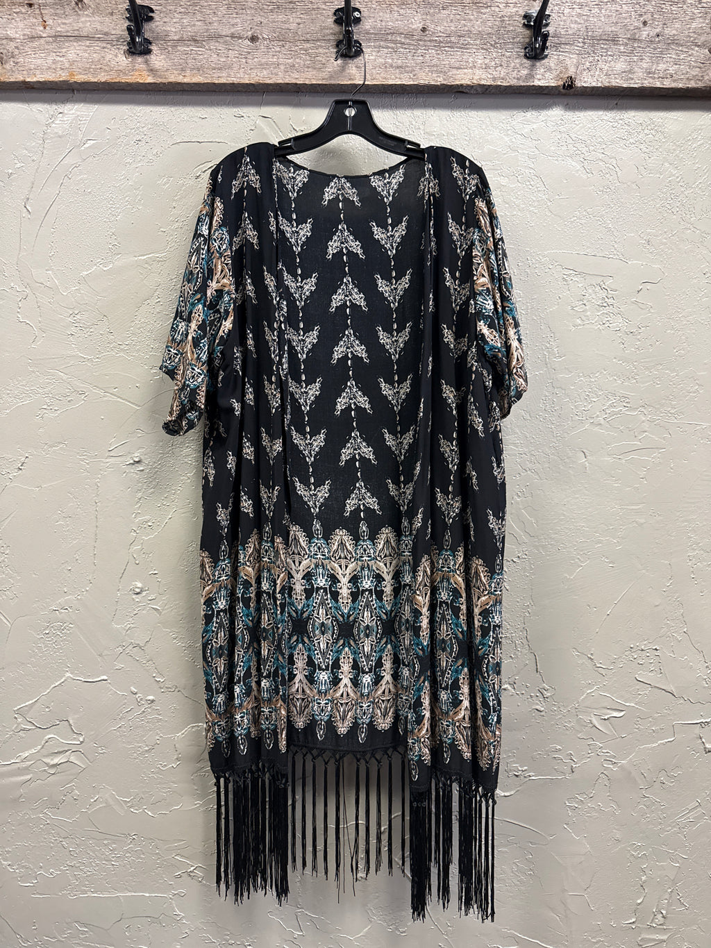 Boho Open-Front Kimono Wrap