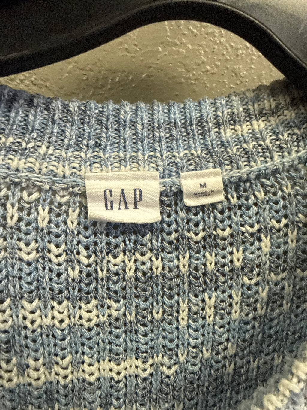 GAP Marbled Crewneck Sweater